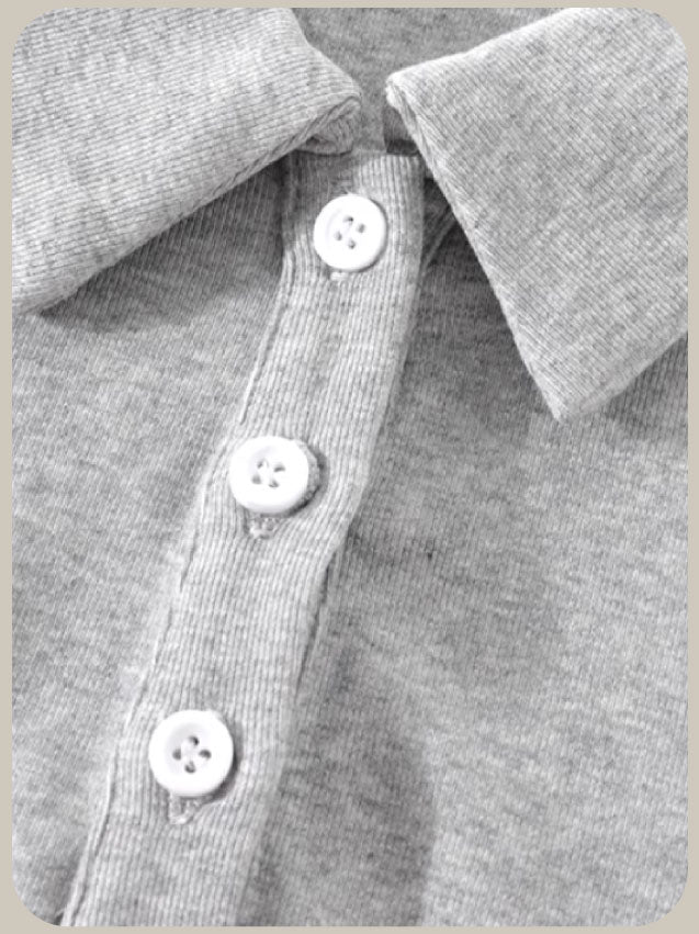 Polo Bow A-Line Dress