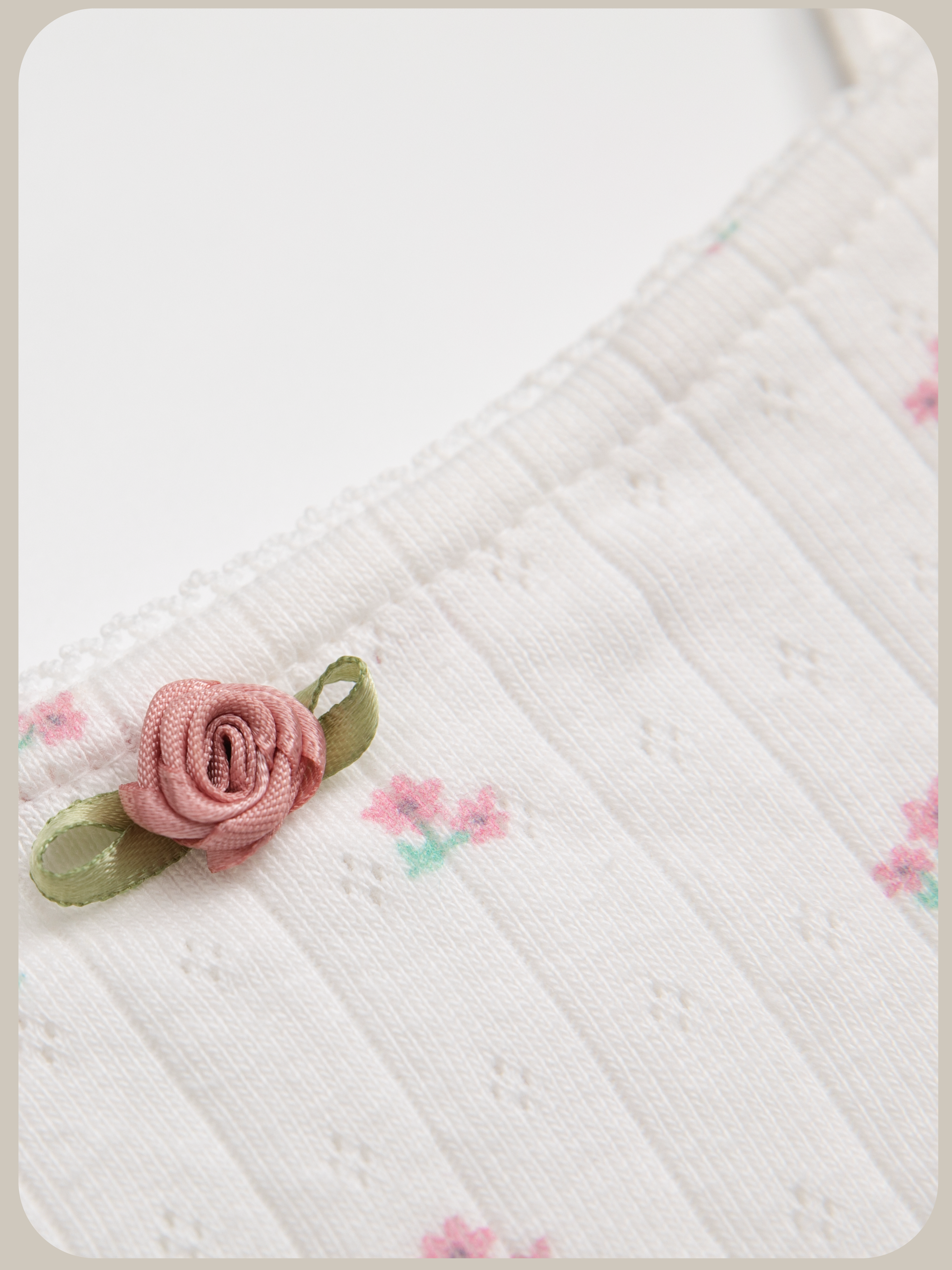 Soft Ditsy Floral 3 Items Set Up/ソフト小花柄3アイテムセットアップ