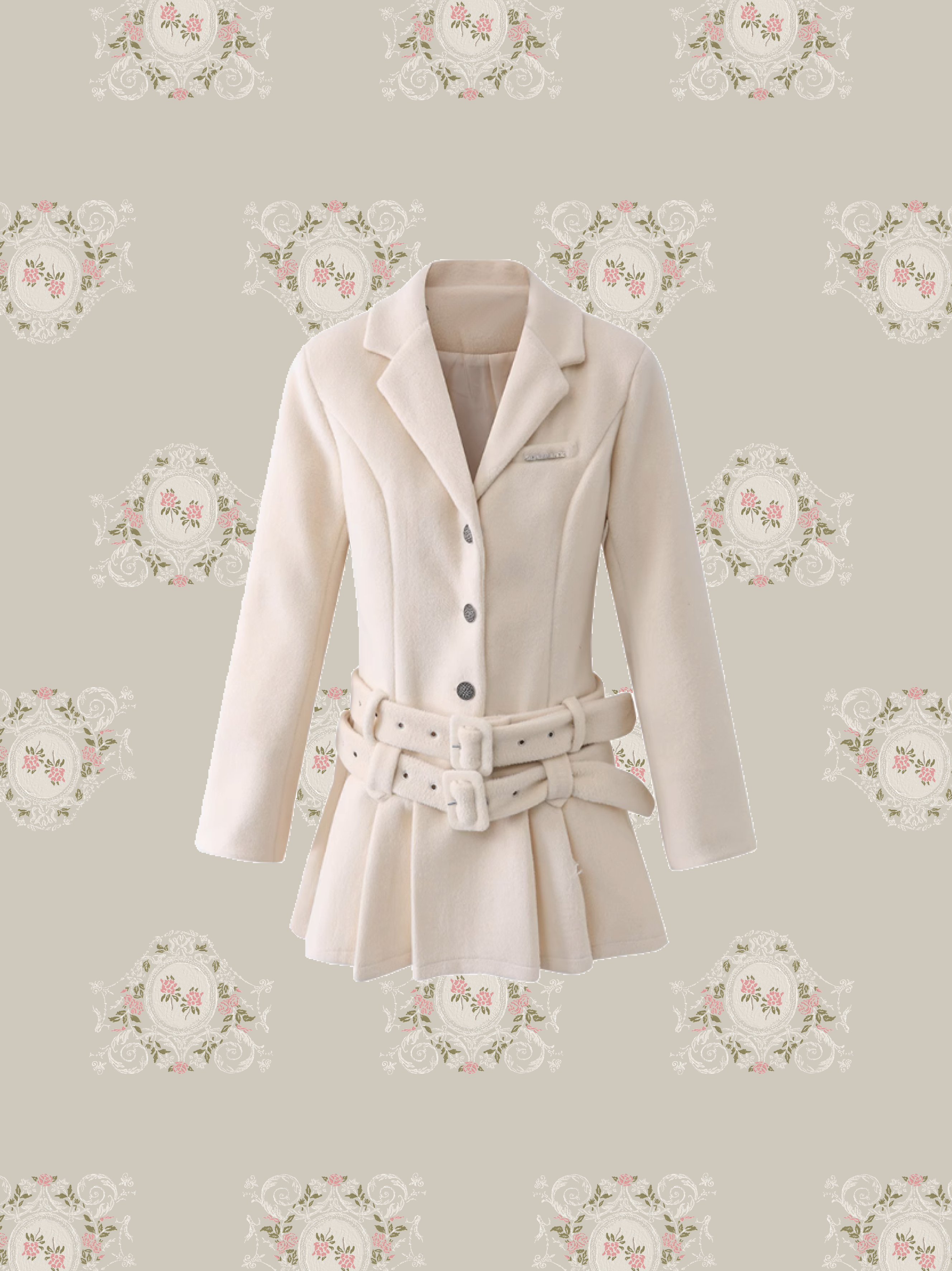 Vintage Belted Coat Dress/ヴィンテージ ベルテッド コート ドレス