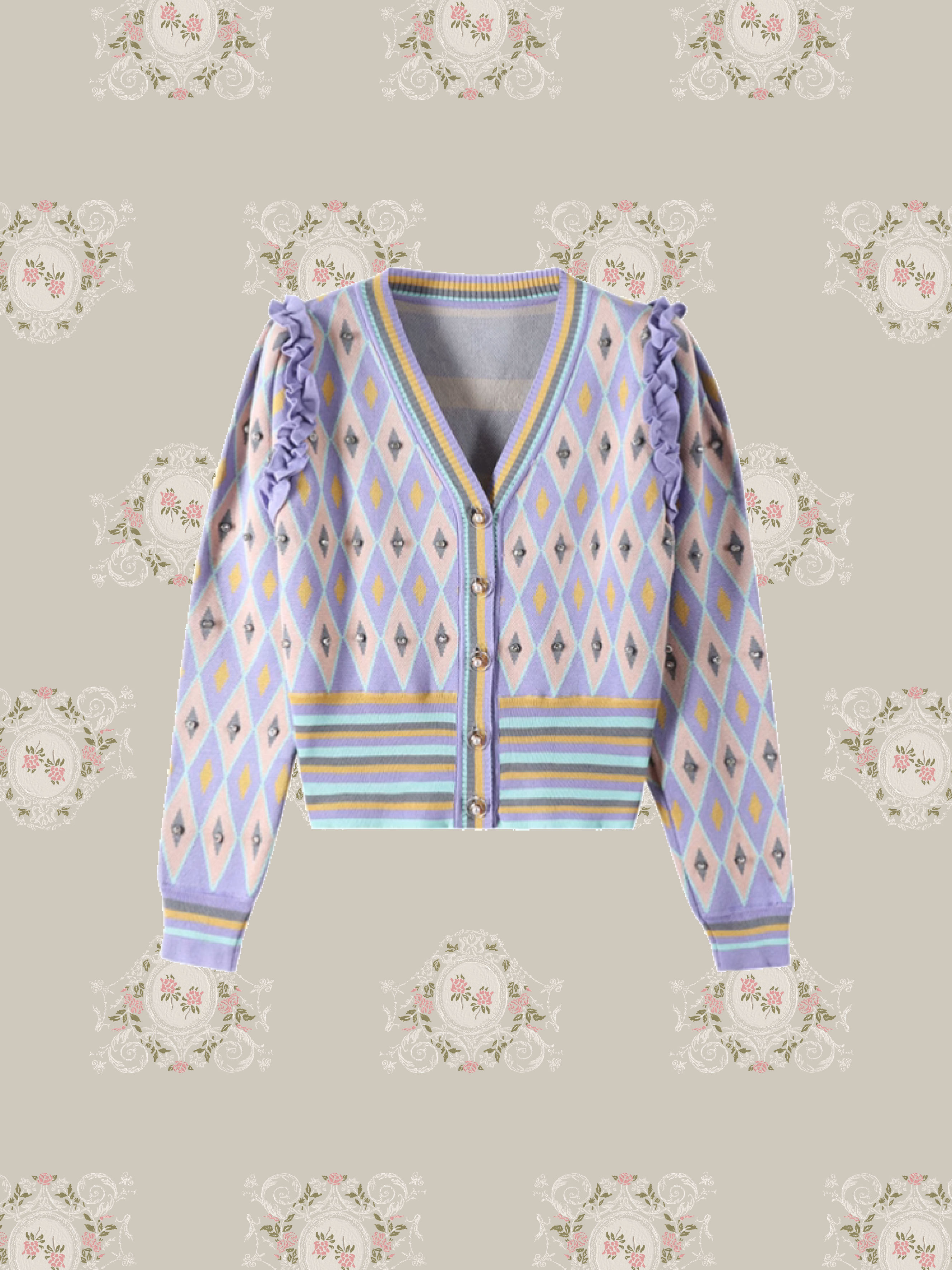 Candy Sparkle Cardigan/キャンディスパークルカーディガン