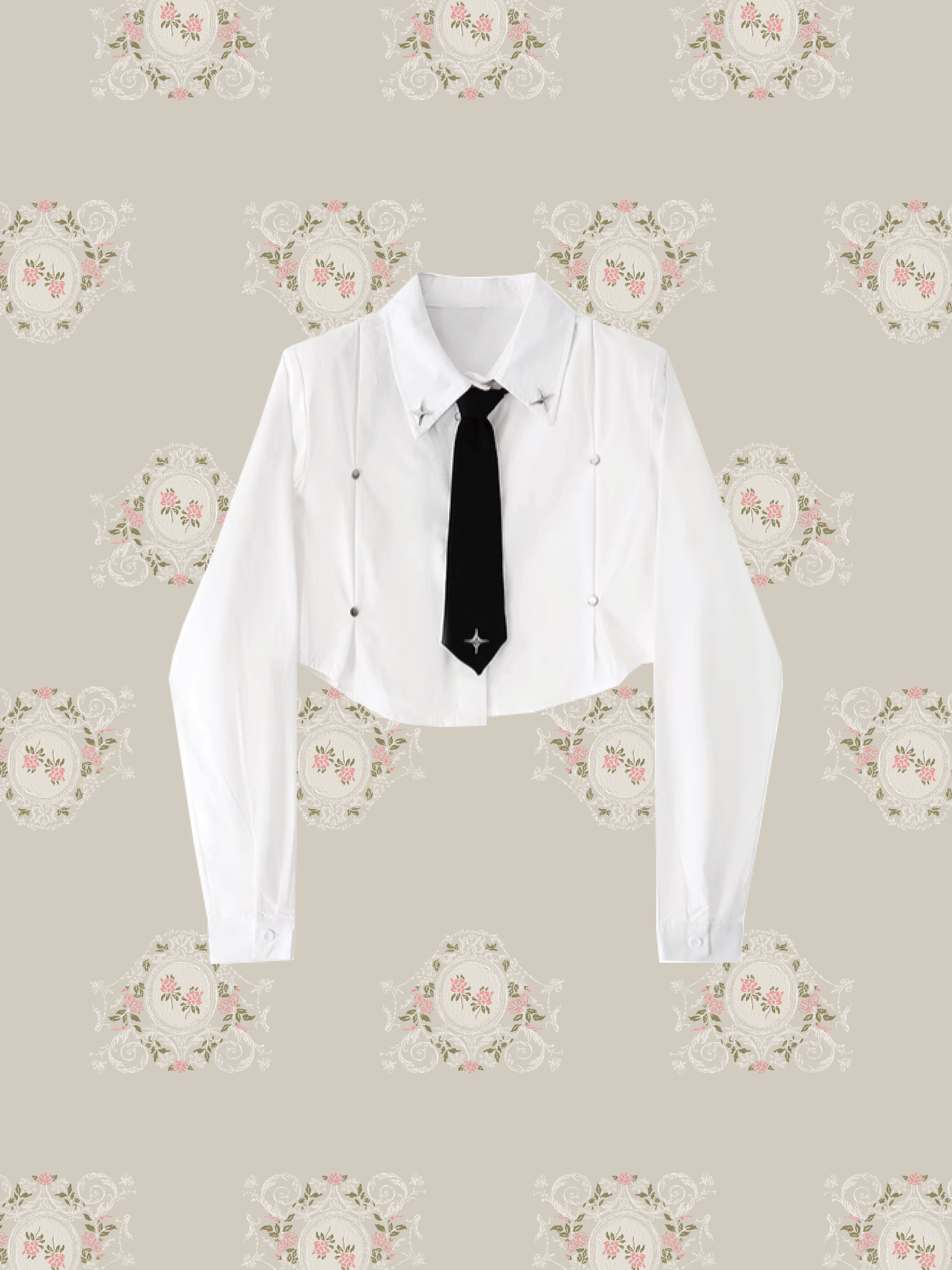 Buckle Short Tie Shirt/バックルショートタイシャツ