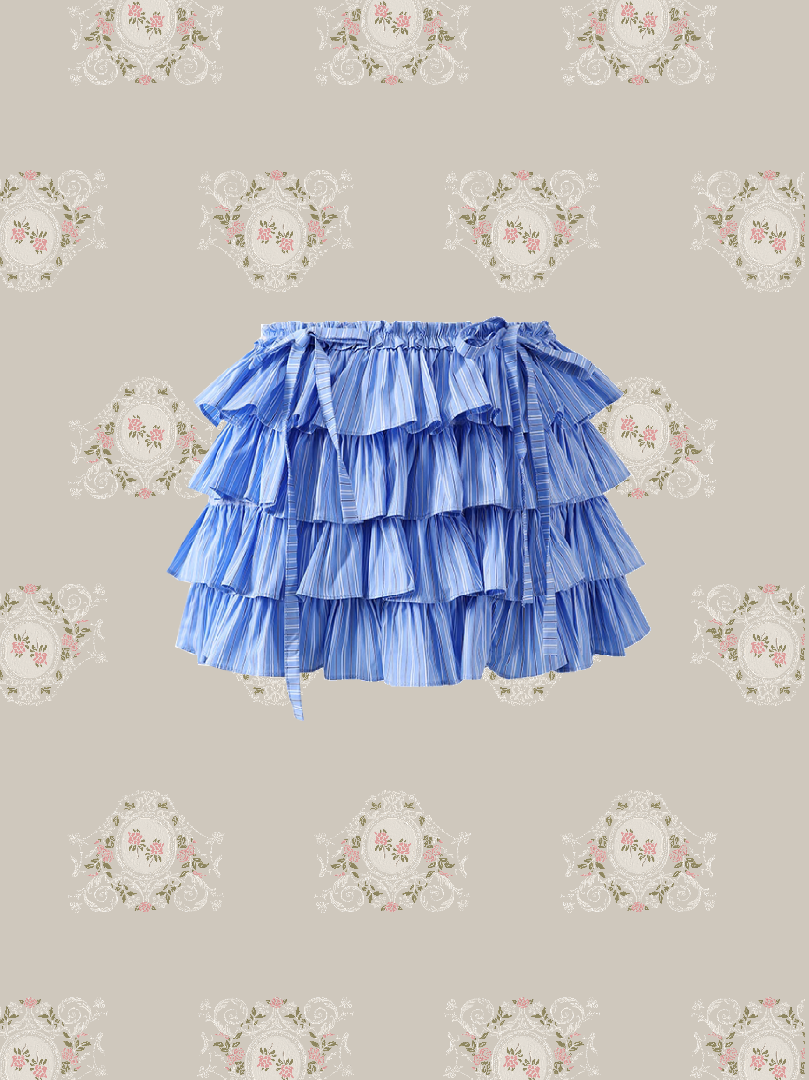 Sweet Layered Ruffle Skirt/スイートレイヤードフリルスカート