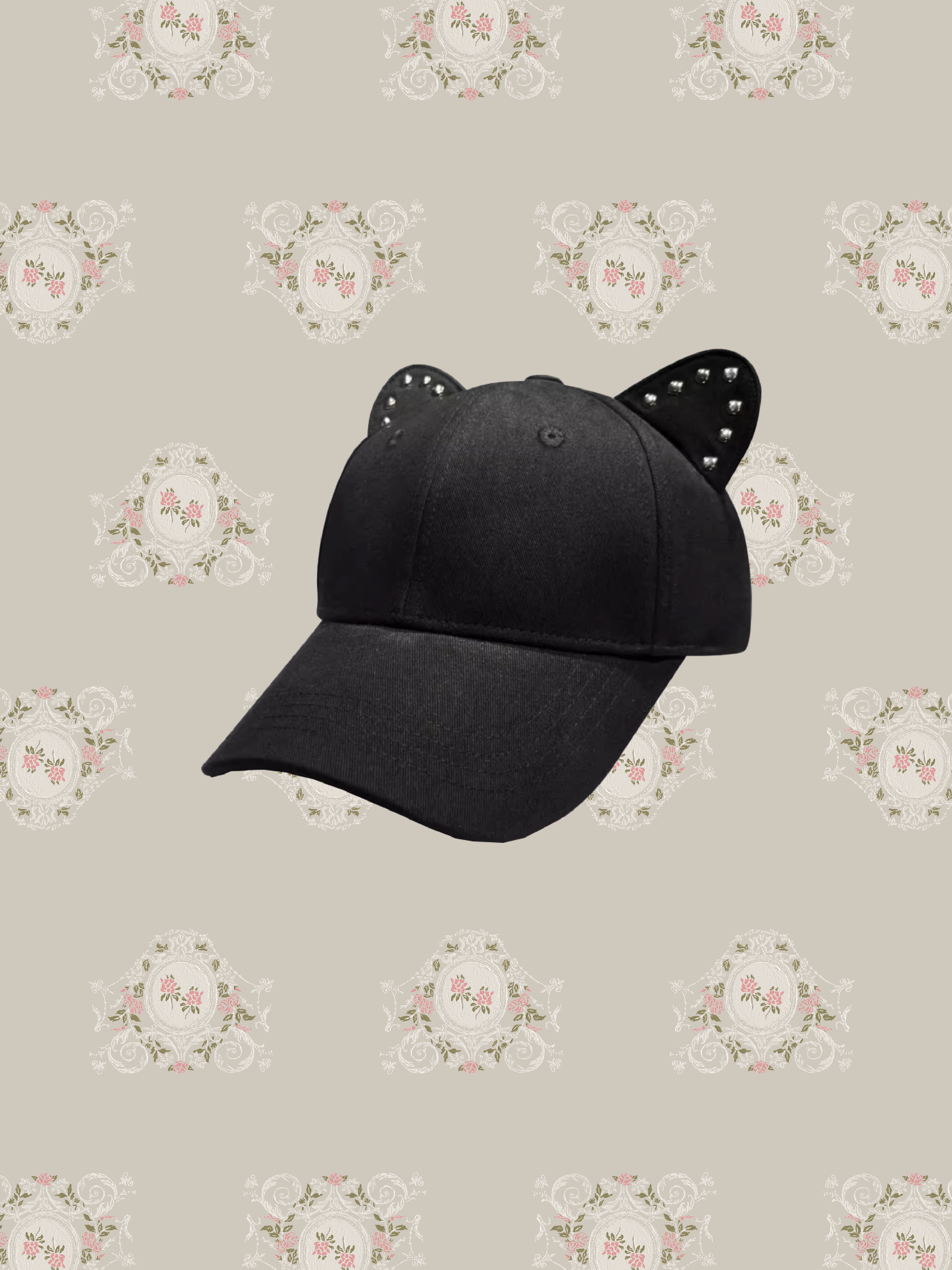 Metal Cat Ear Cap/メタルネコ耳キャップ