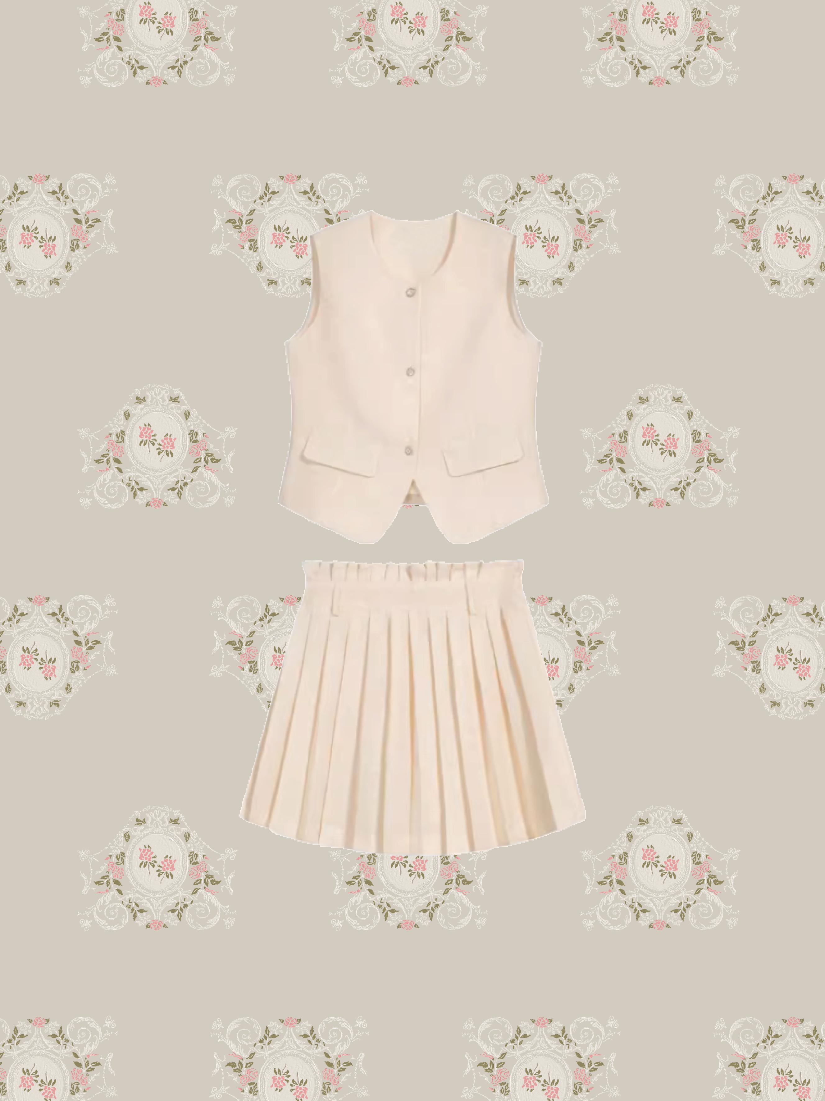 Bijou Vest Set Up ビジューベストセットアップ