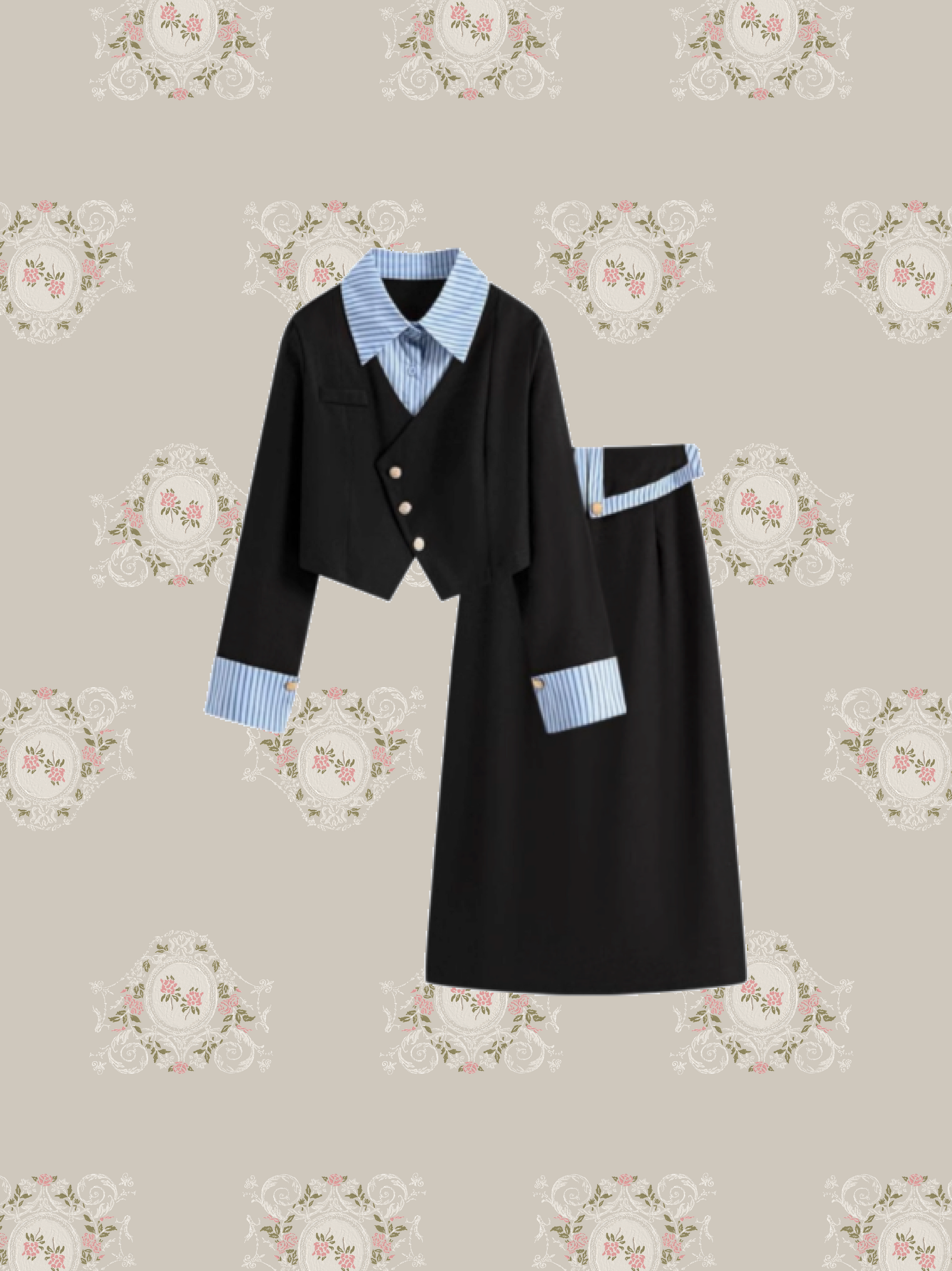 Preppy Elegant Skirt Set Up/プレッピーエレガントスカート Preppy Elegant Skirt Set Up/プレッピーエレガントスカート