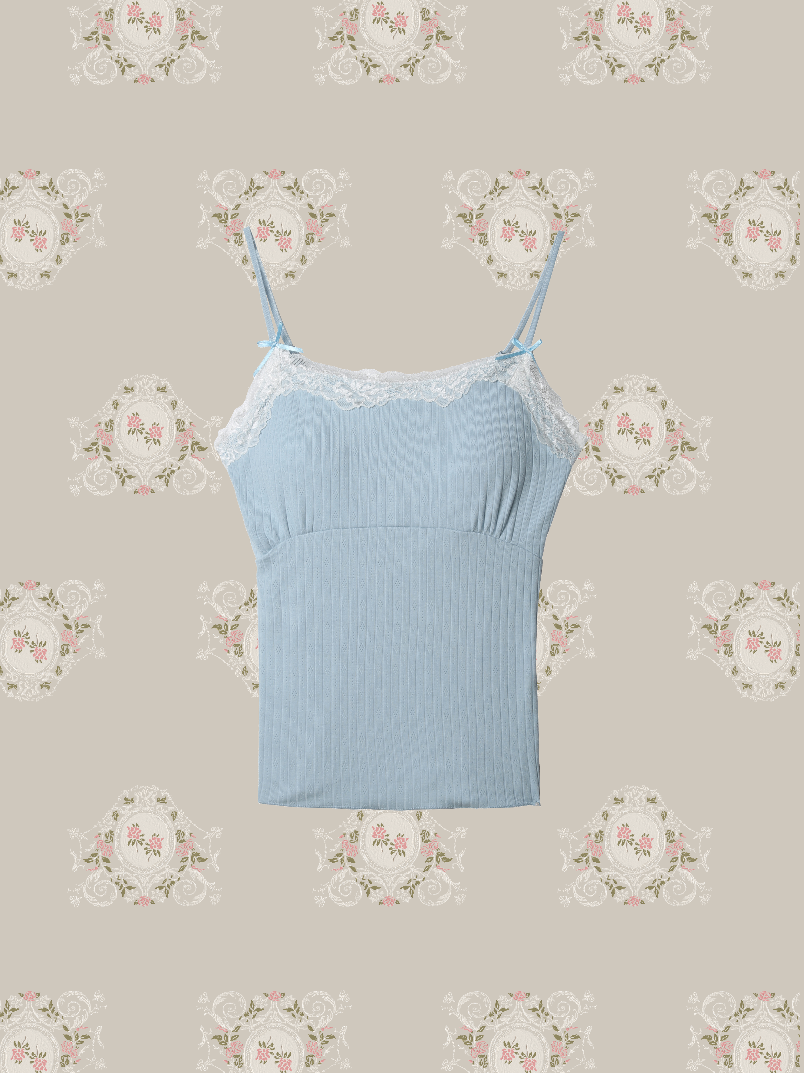 Basic Lace Deco Cami ベーシックレースデコキャミソール