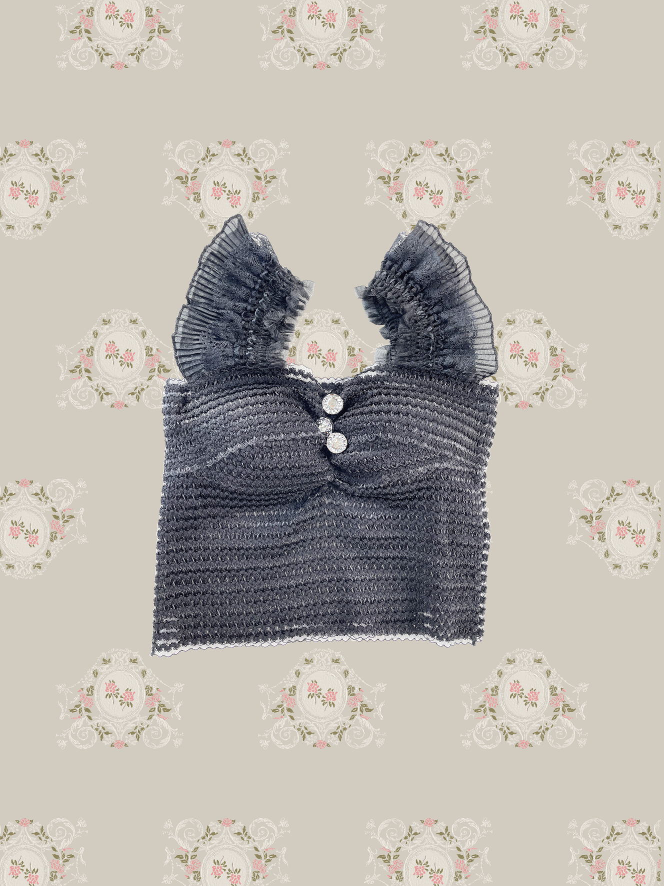 Cup In Bijou Gather Camisole