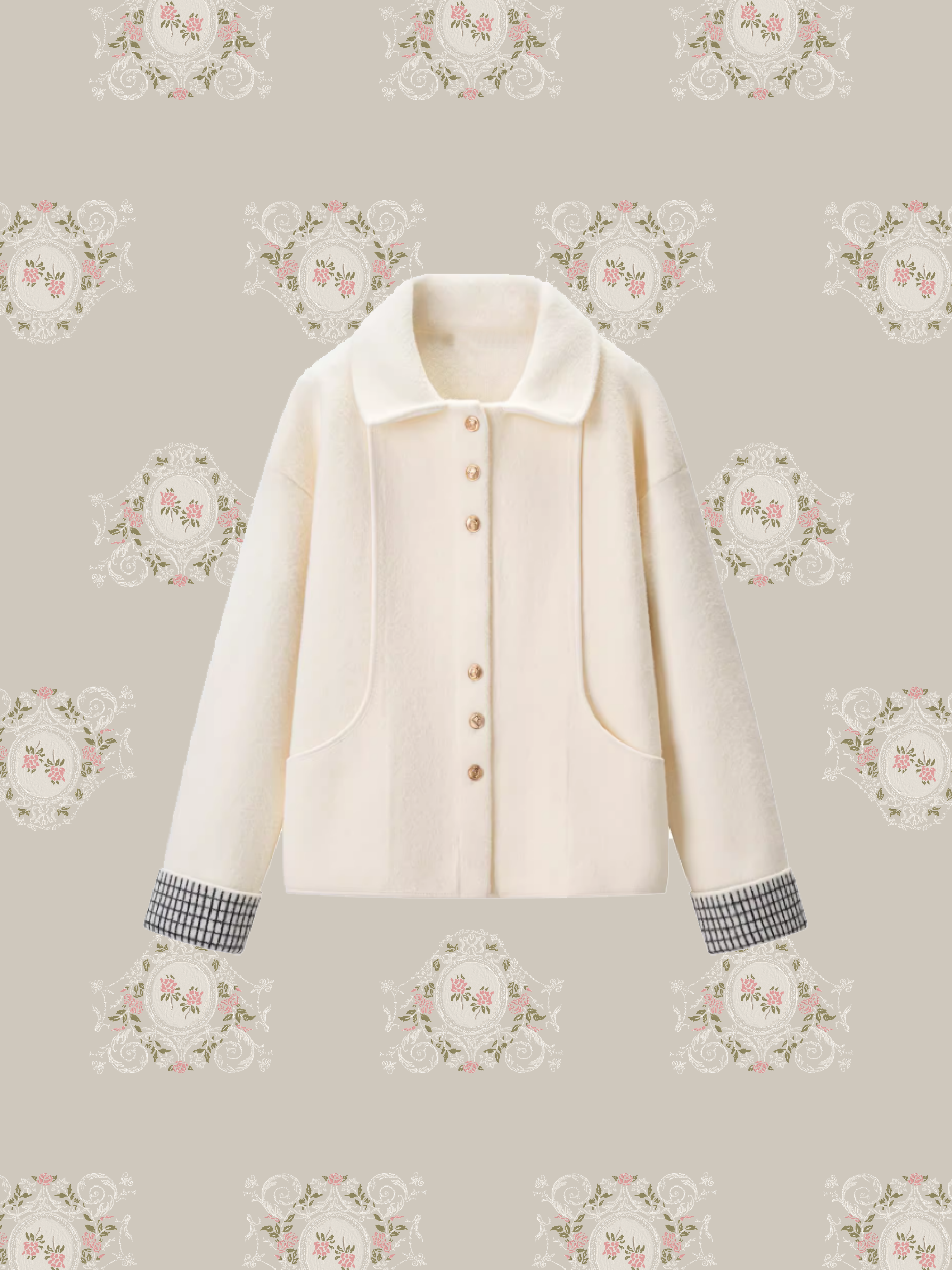 Sleeve Stitching Cardigan/袖ステッチカーディガン