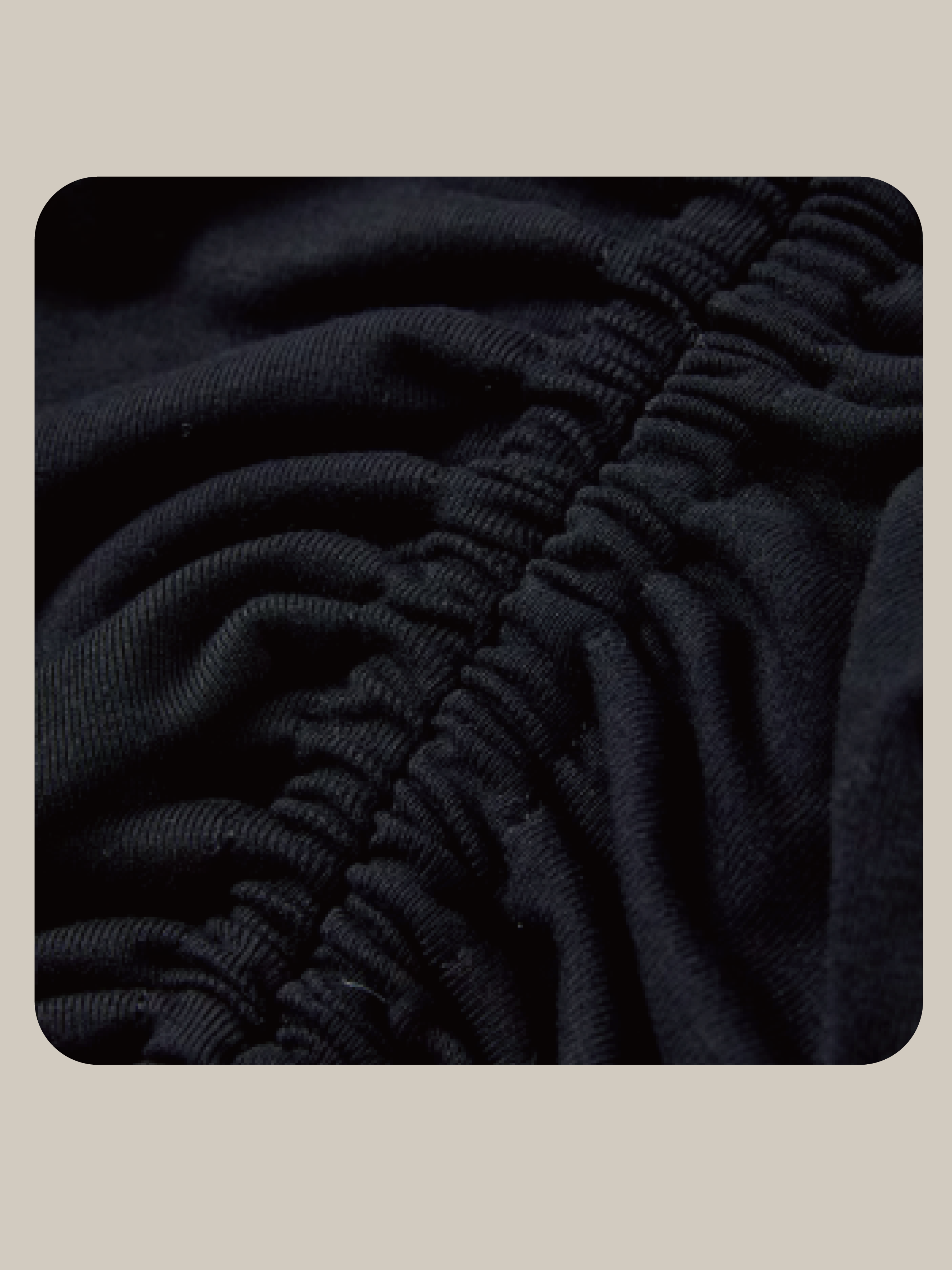 Oblique Shoulder Gather Shirt/オブリークショルダーギャザーシャツ