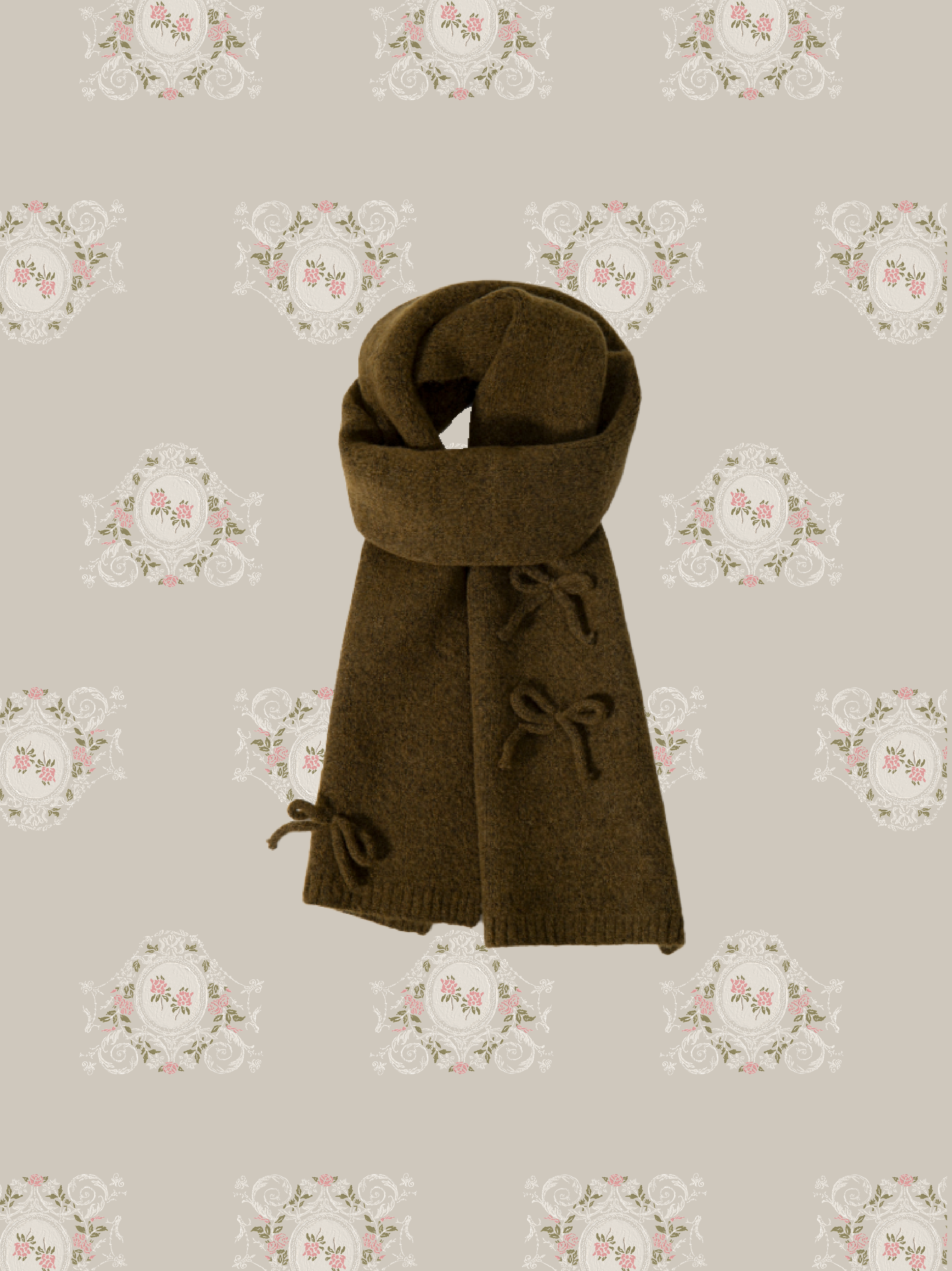 Cute Ribbon Scarf/キュートリボンスカーフ