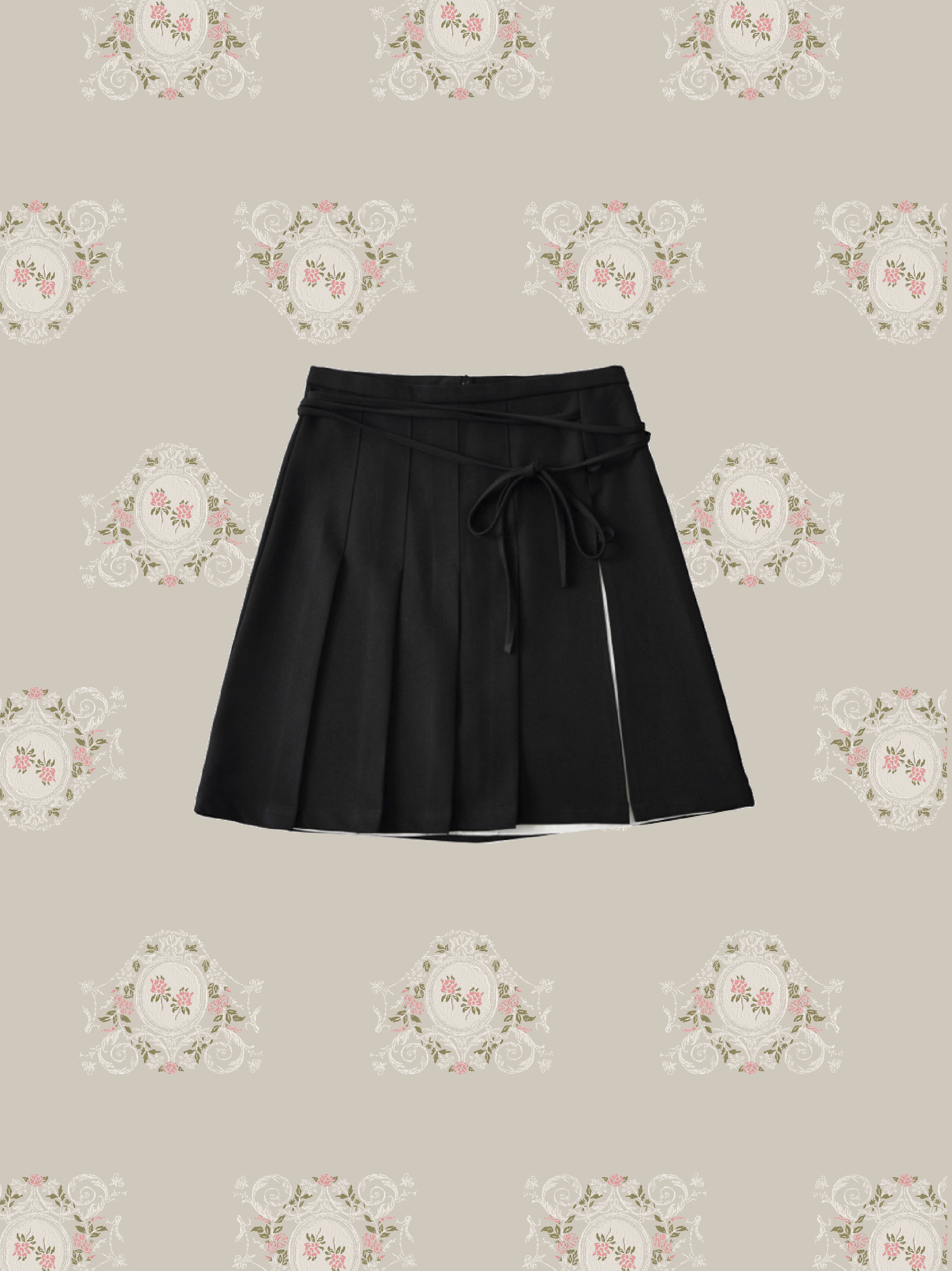 Pleats Side Slit Skirt/プリーツサイドスリットスカート