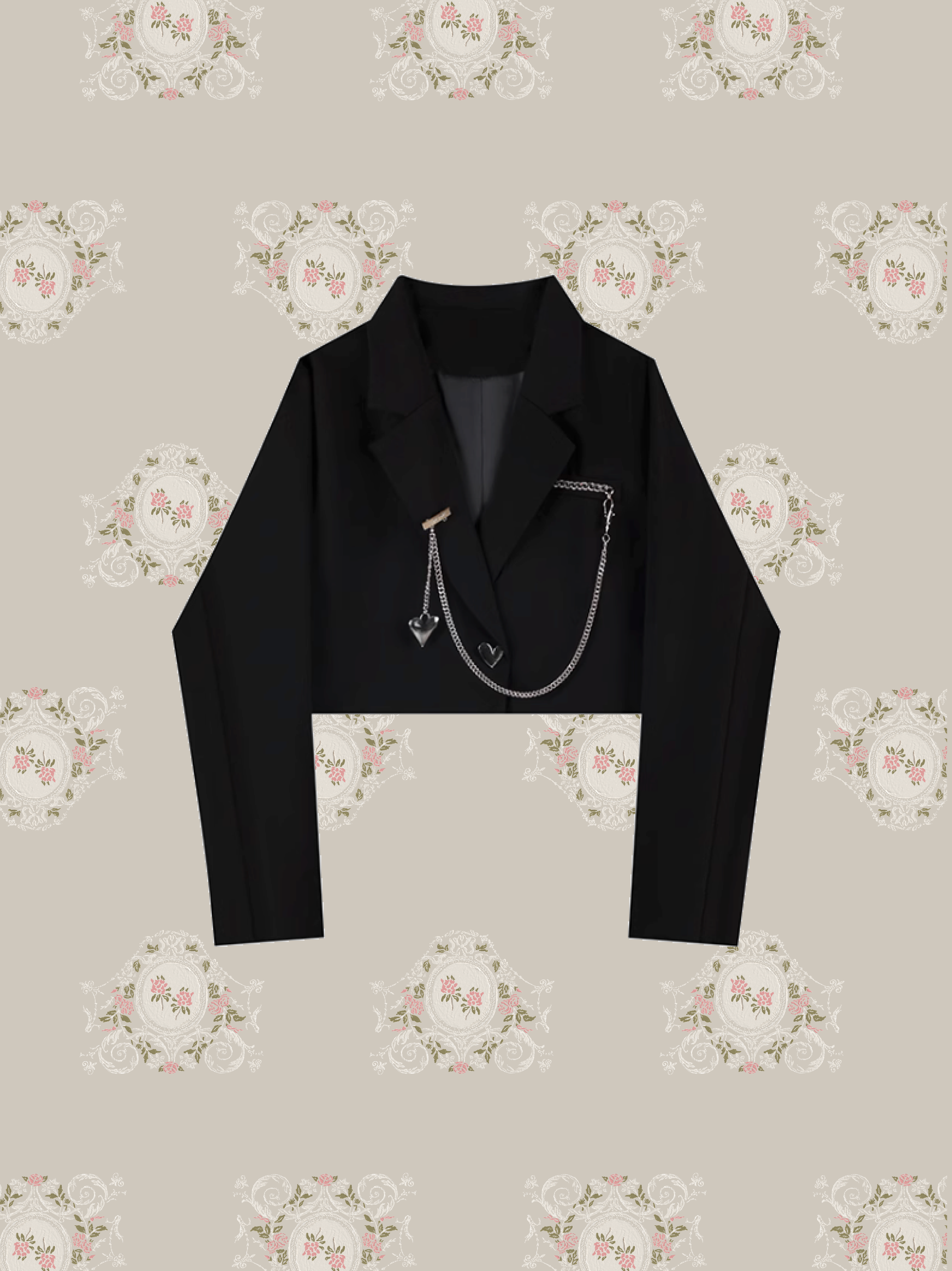 Heart Chain Short Jacket/ハートチェーンショートジャケット