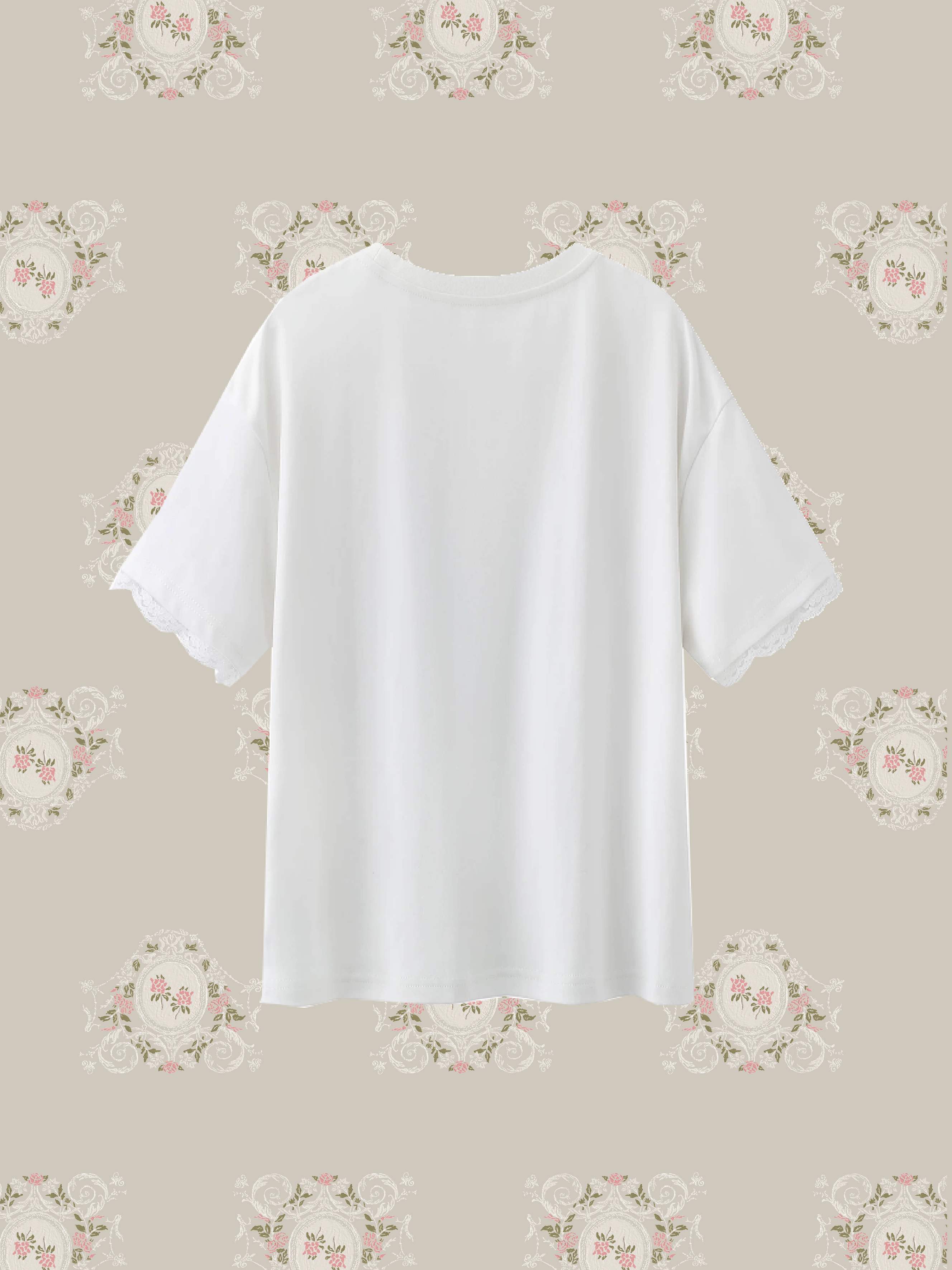 Garden Lace & Pearl T/ガーデンレース&パールT