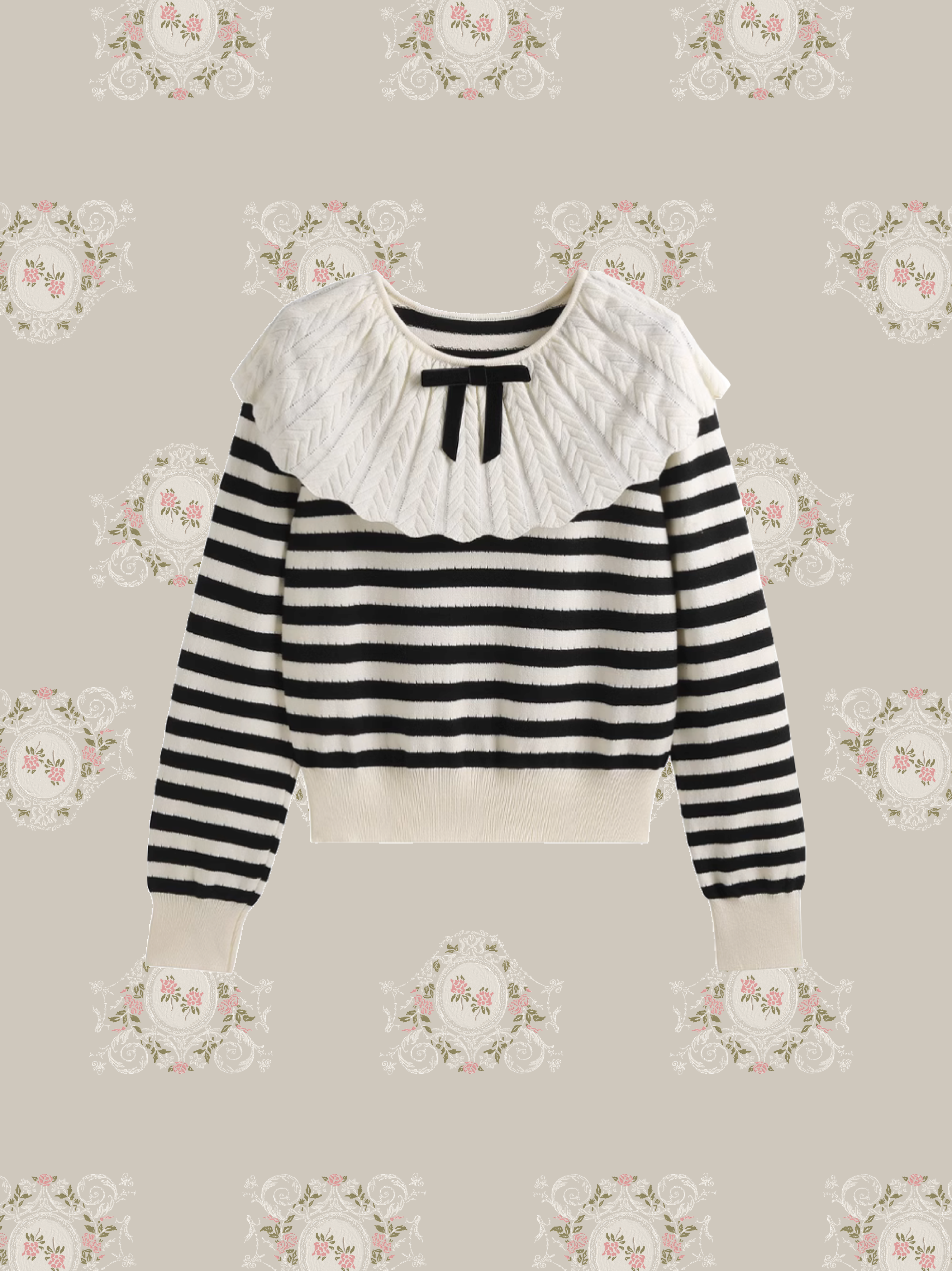 Sailor Baby Collar Knit/セーラーベビーカラーニット
