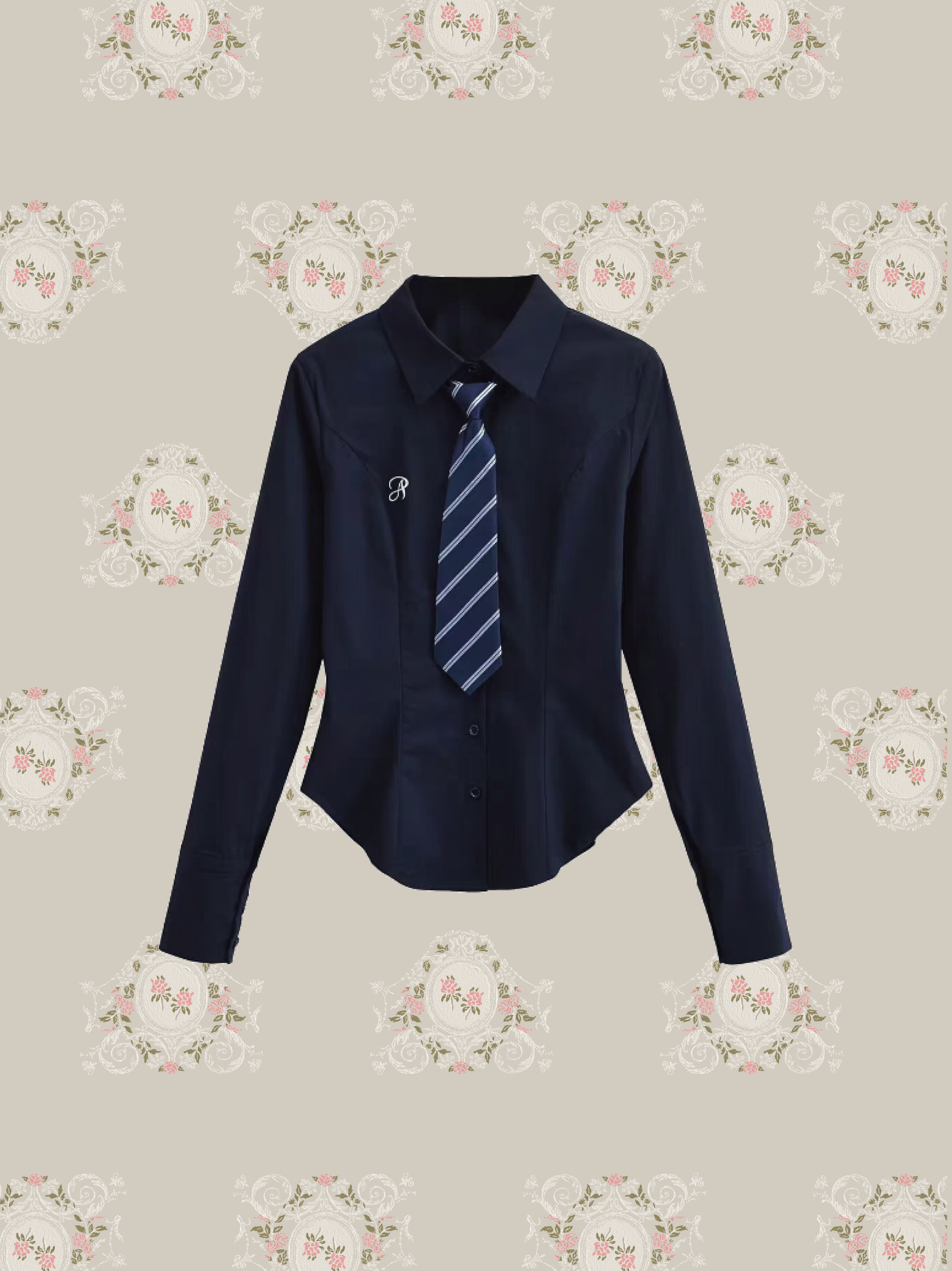 Waisted Tie Shirt/ウエストタイシャツ