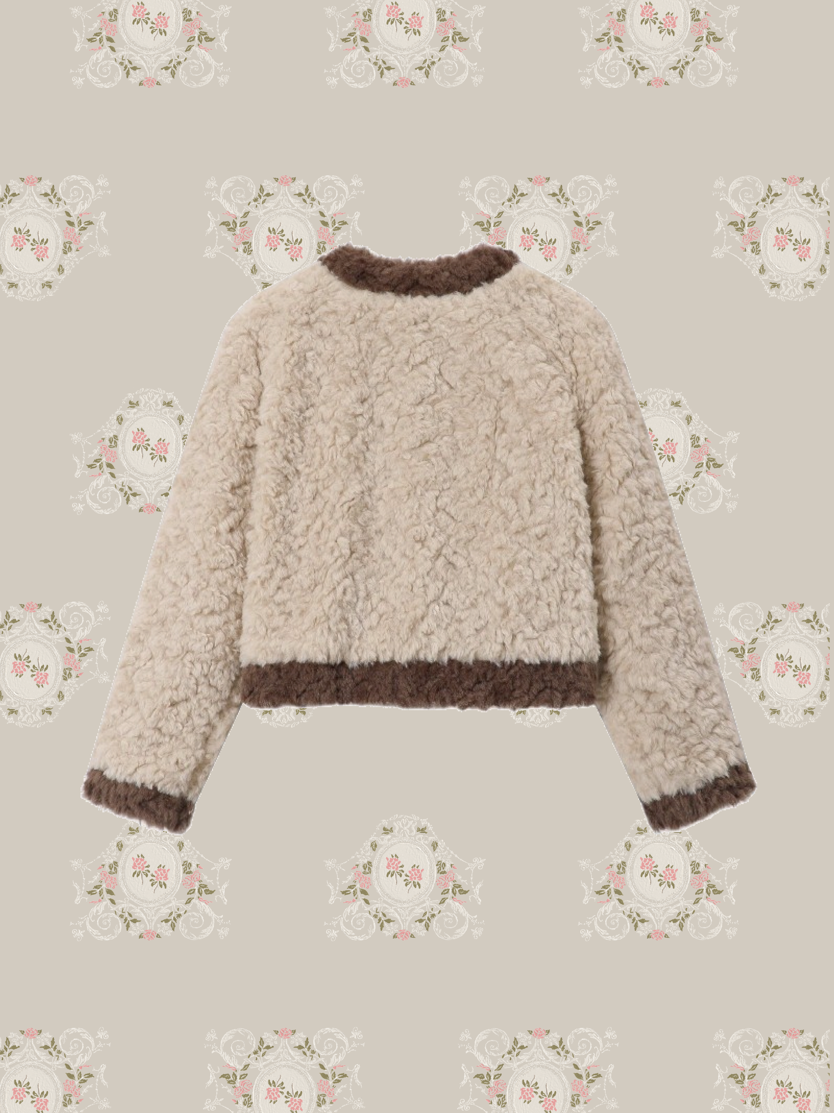 Vintage Color Faux Fur Coat ヴィンテージカラーフェイクファーコート