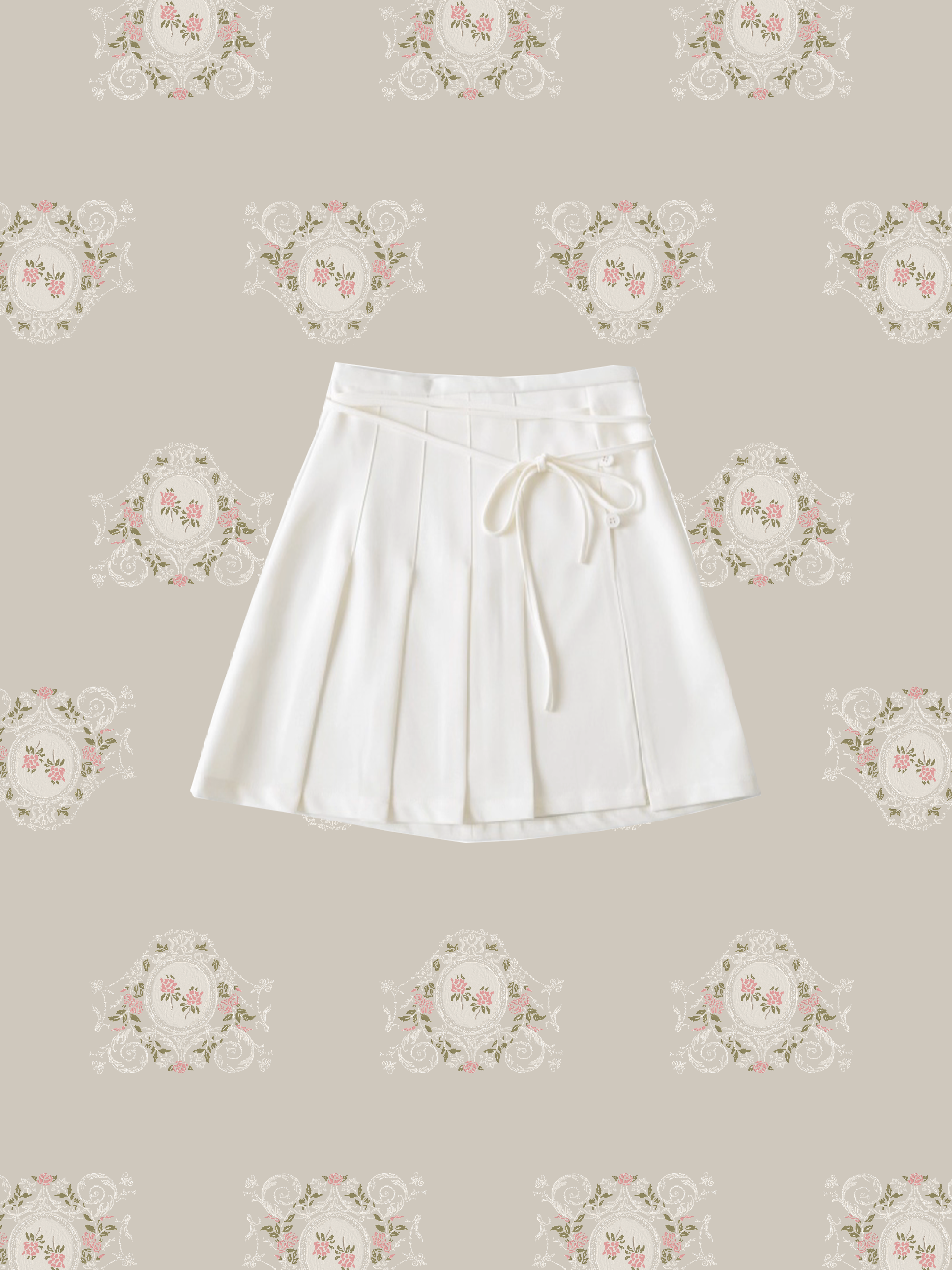 Pleats Side Slit Skirt/プリーツサイドスリットスカート