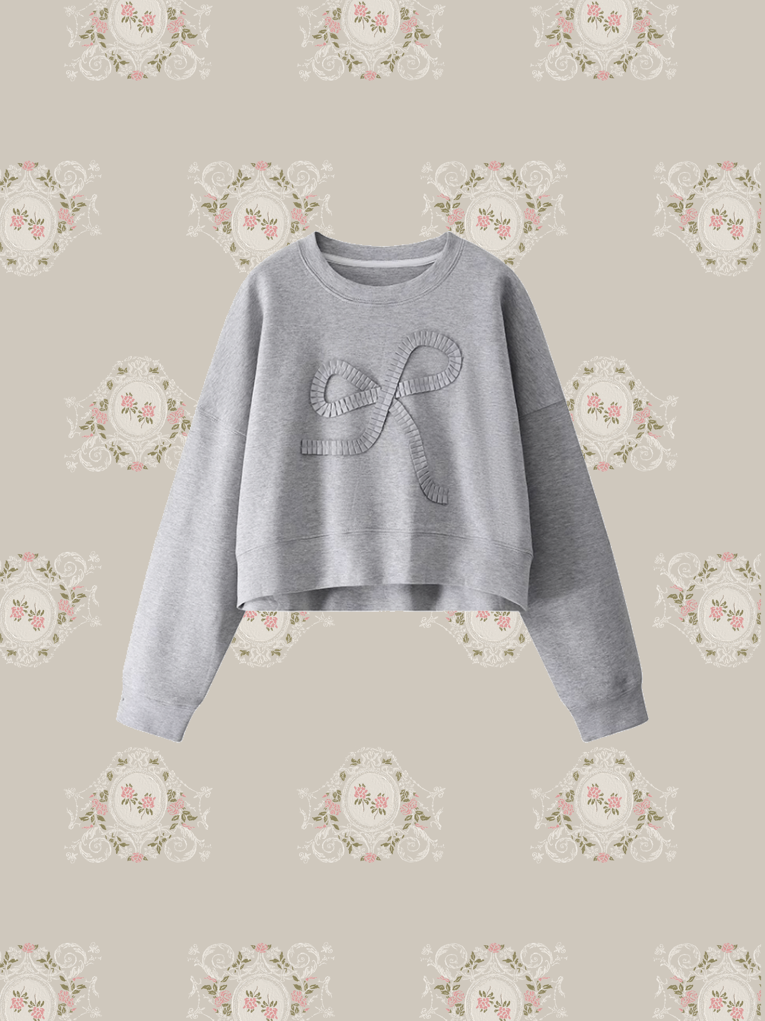 Ribbon Sweat Set-Up/リボンスウェットセットアップ