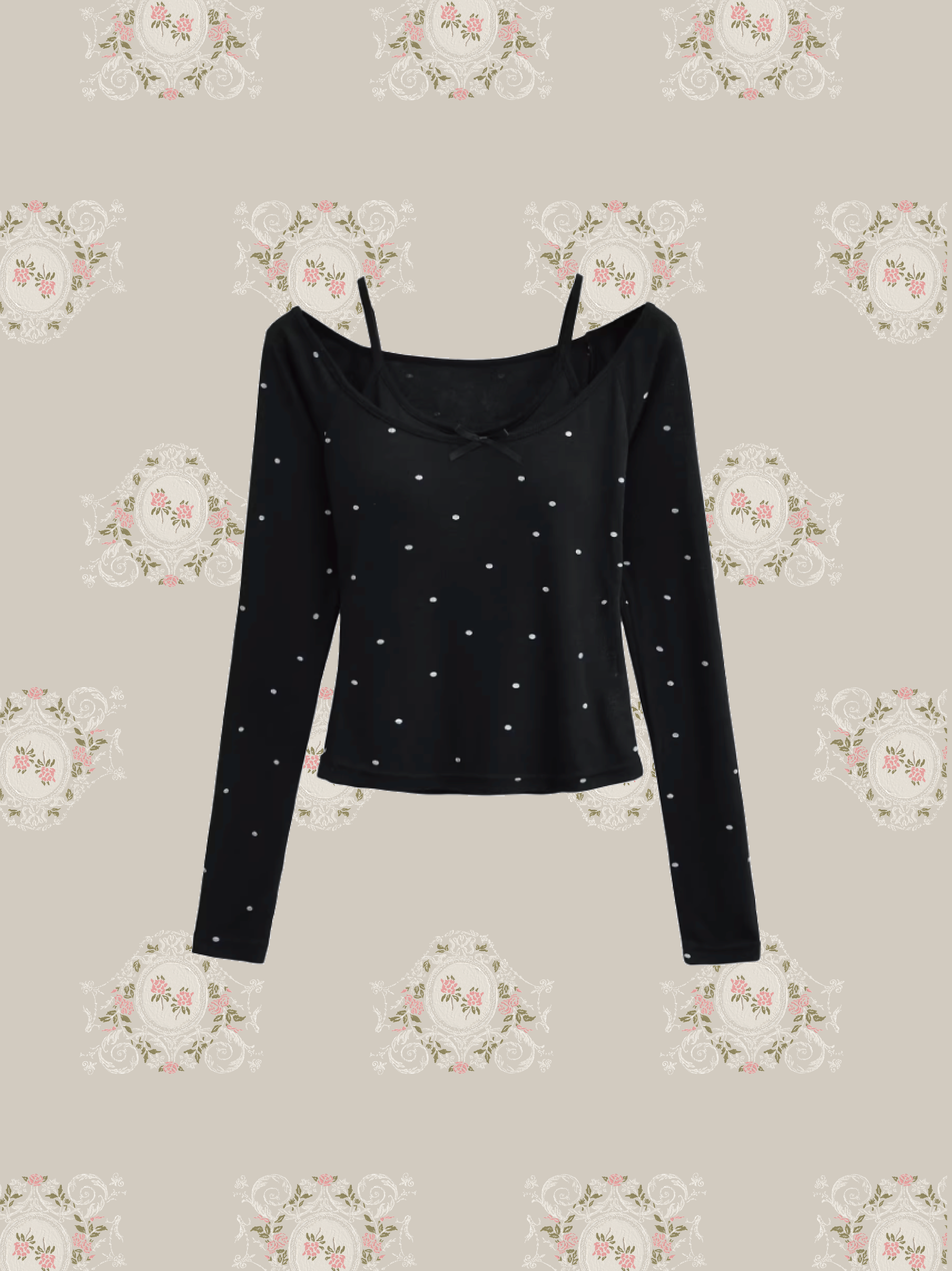 Dots Ballet Shirt Set-Up/ドットバレエシャツセットアップ