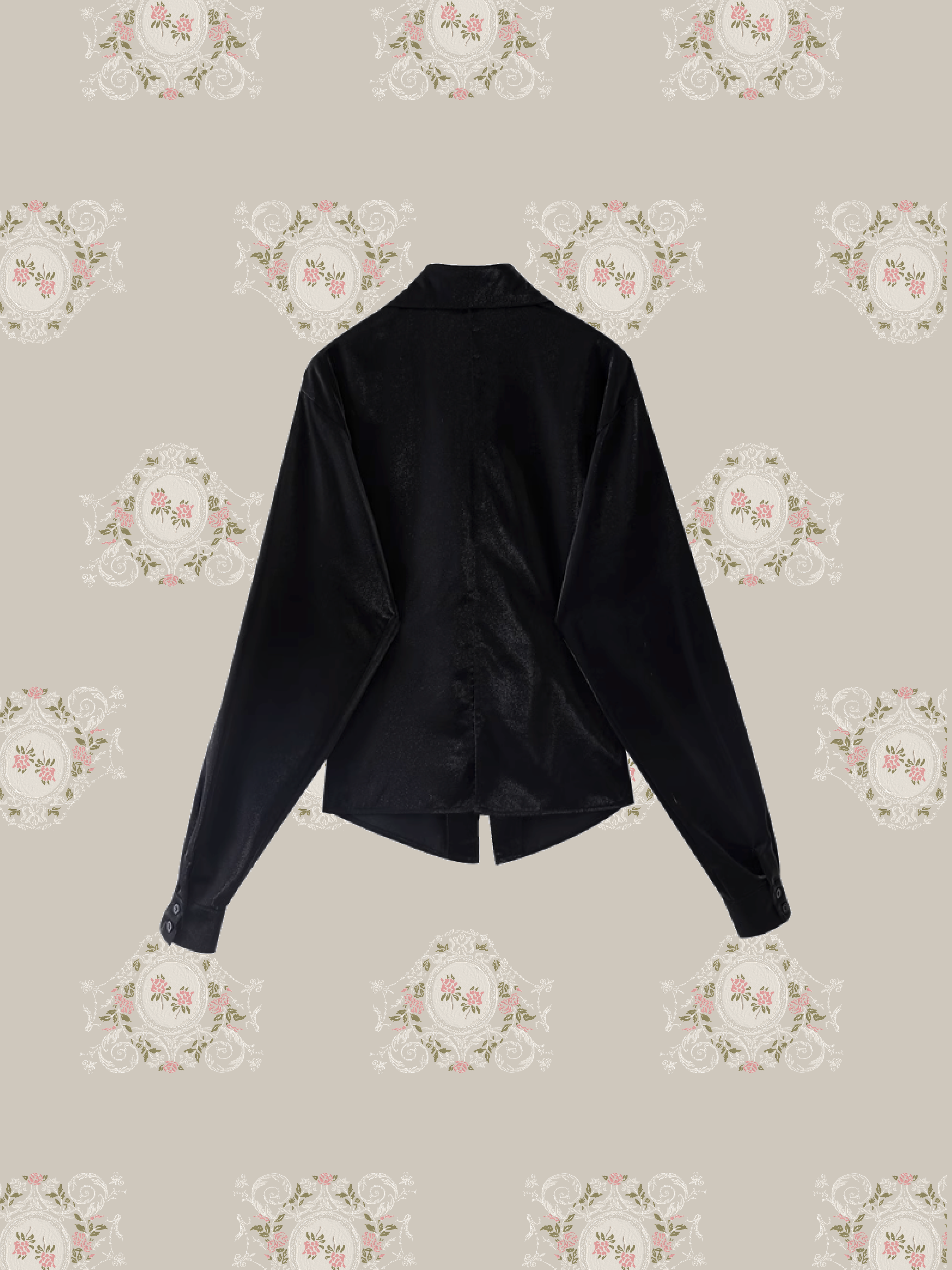 Leopard Stitching Shirt/レオパードステッチシャツ