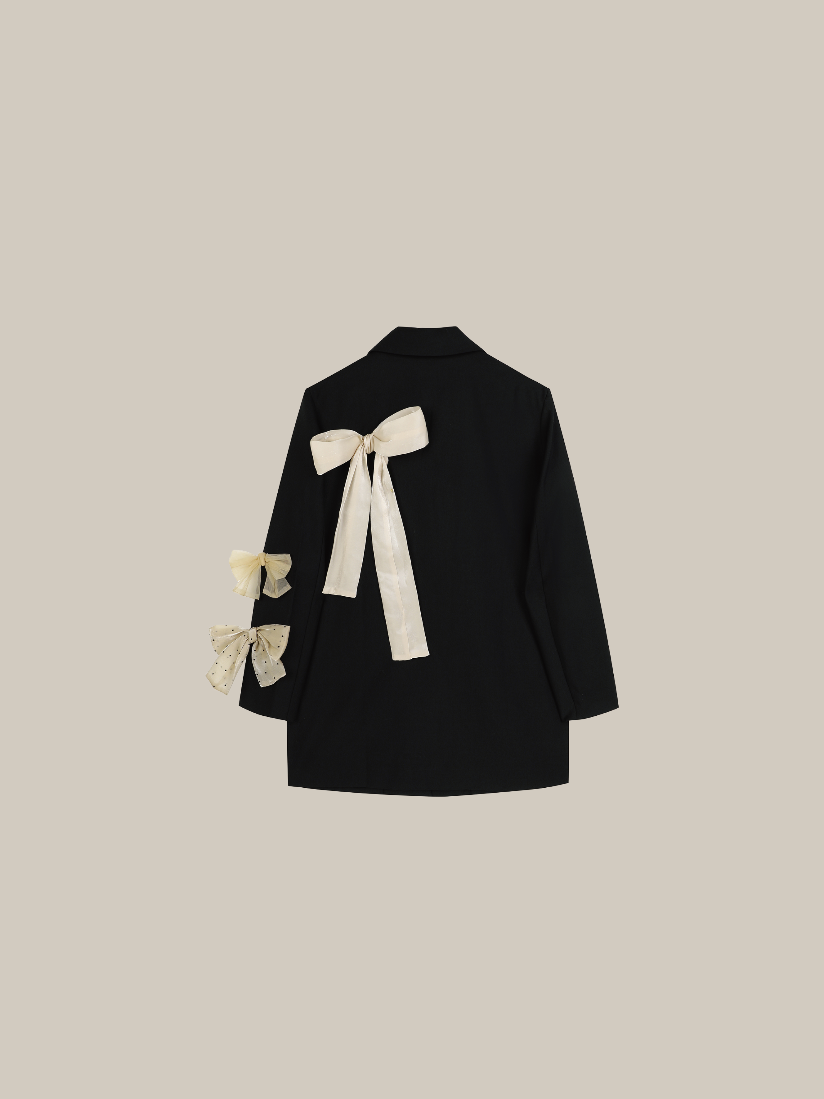 ・予約商品・Ribbon Attacthed Black Jacket