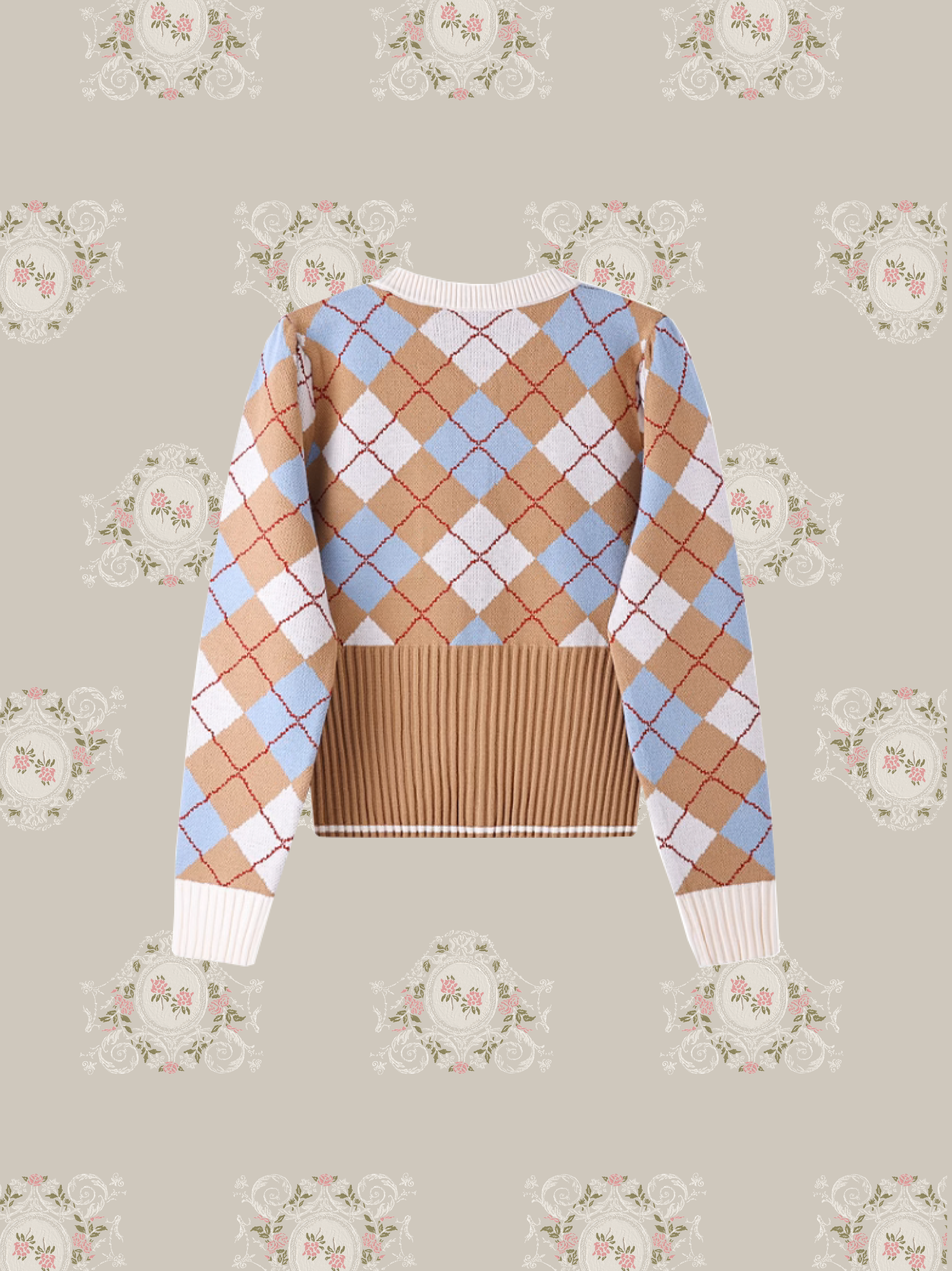 Caramel Ribbon Cardigan/キャラメルリボンカーディガン