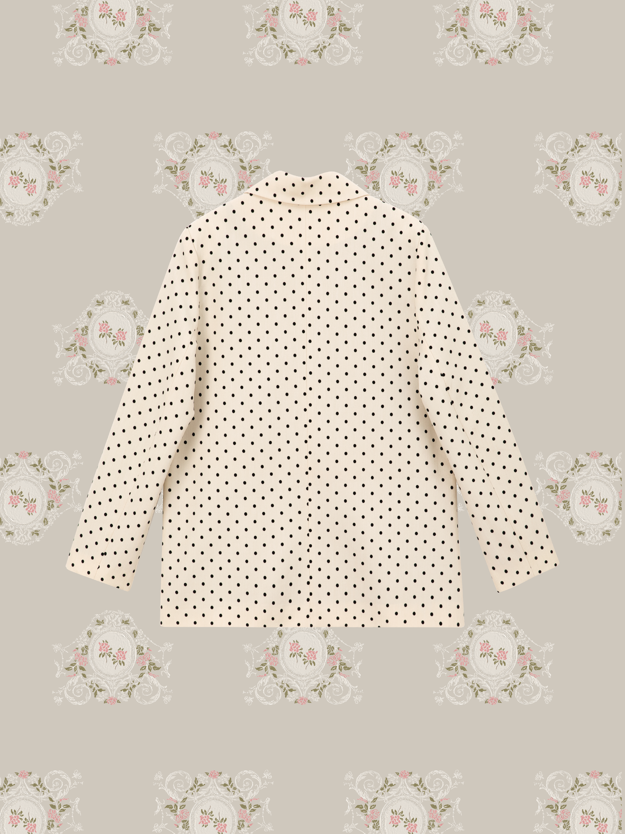 ・予約商品・Dots Lace Ribbon Jacketドットレースリボンジャケット