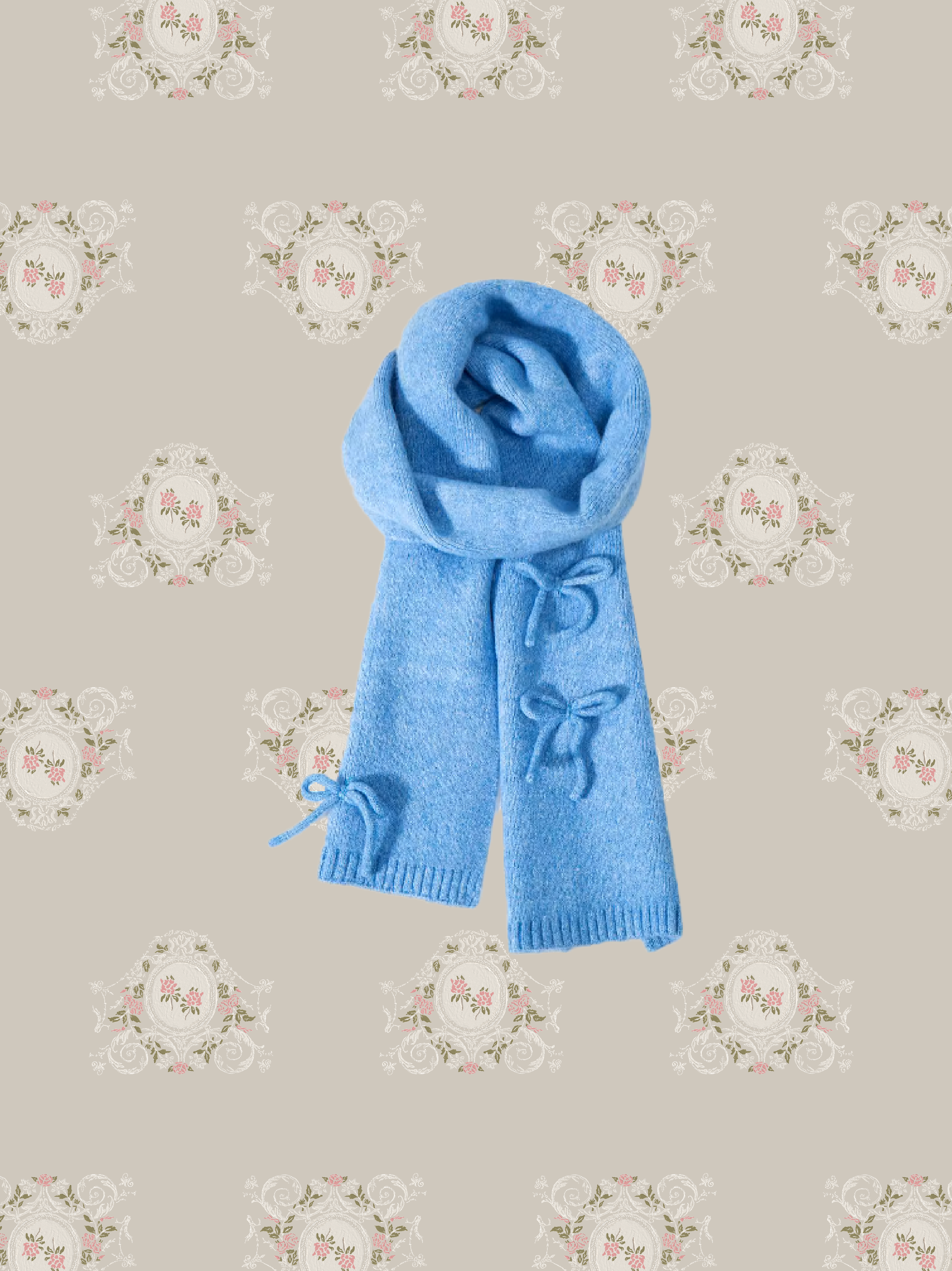 Cute Ribbon Scarf/キュートリボンスカーフ
