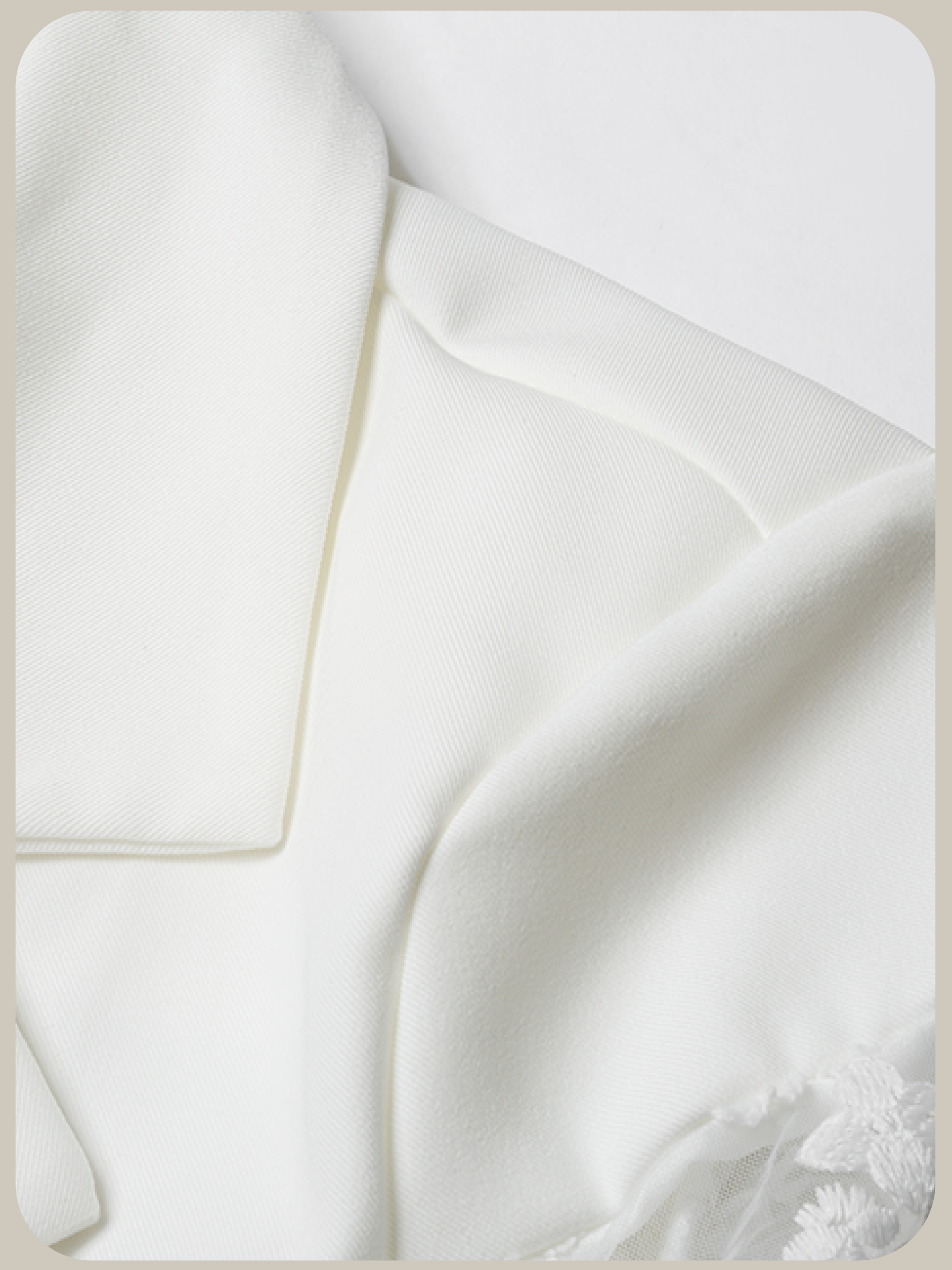 See Through Lace Stitching Jacket/シースルーレースステッチジャケット