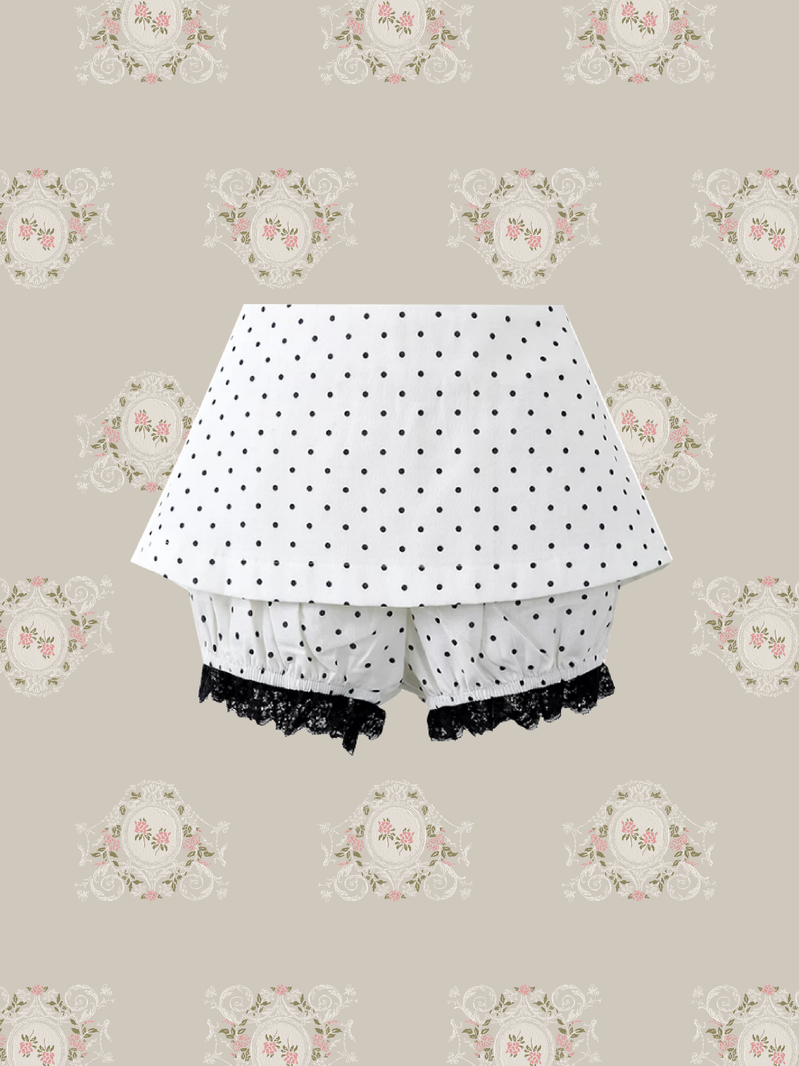 Lace Trim Sailor Collar Bow Set Up/レーストリムセーラーカラーリボンセットアップ
