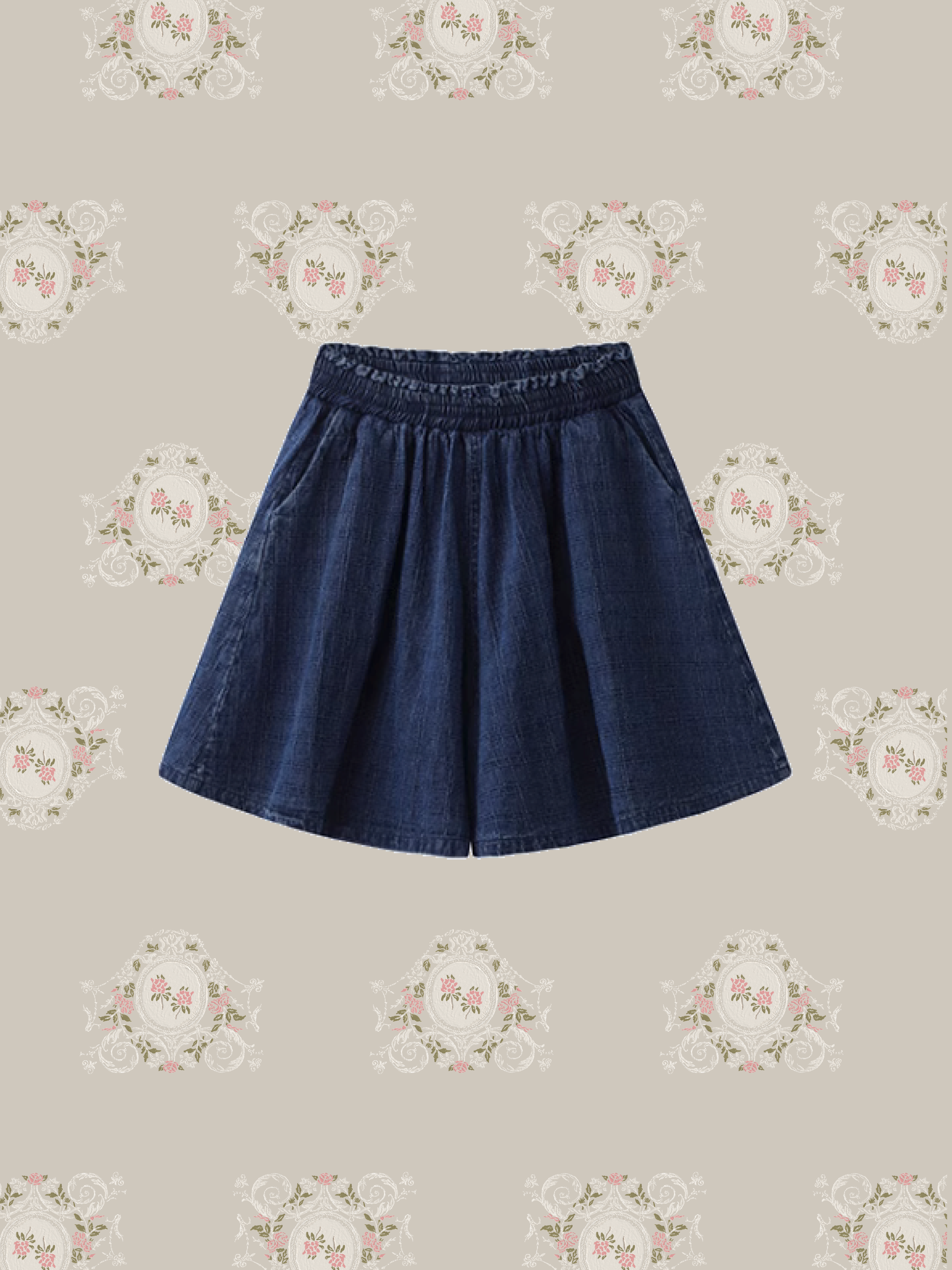 Heart Pocket Denim Pants Set Up/ハートポケットデニムセットアップ