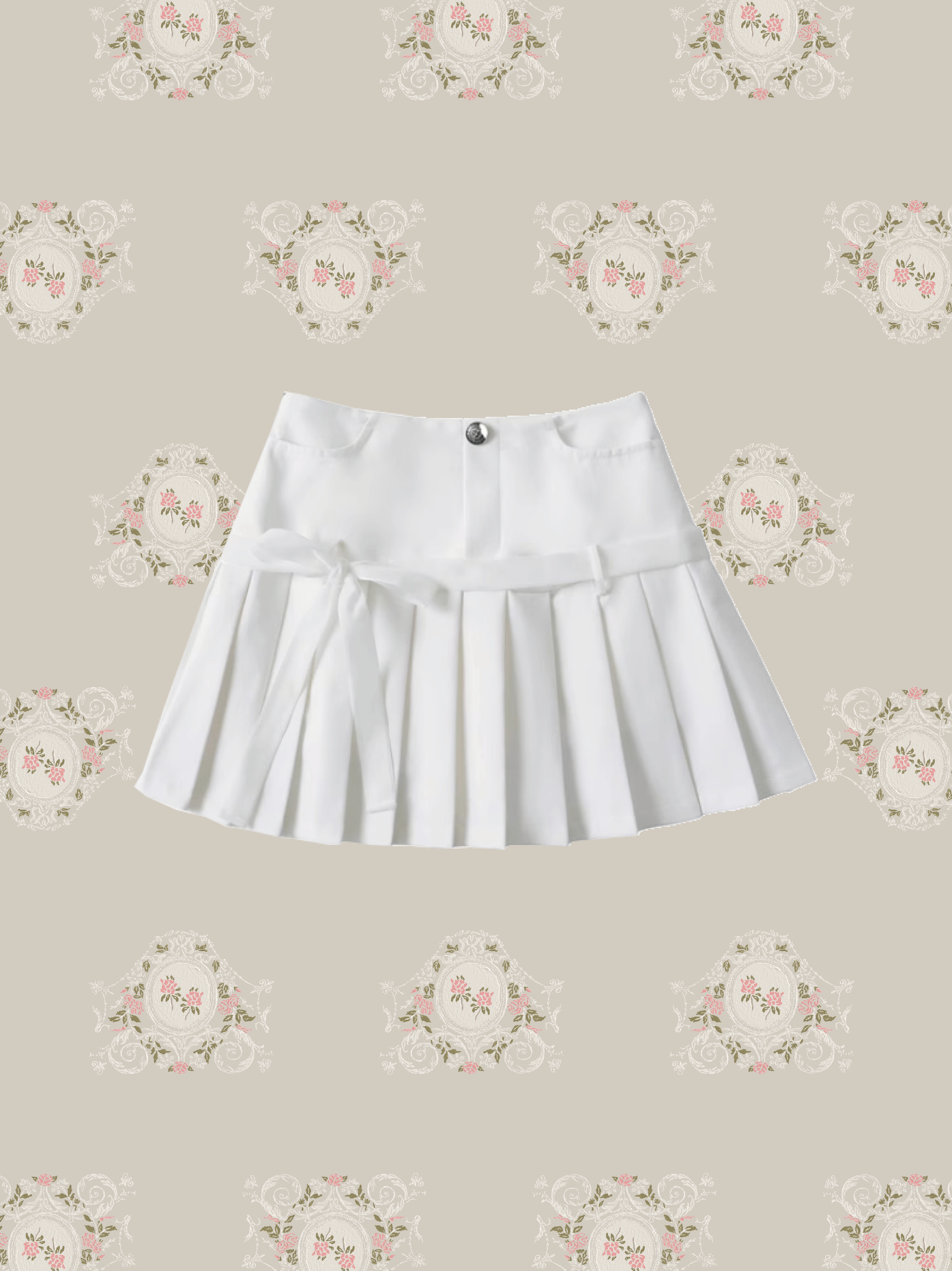 Preppy Style Mini Skirt/プレッピースタイルミニスカート