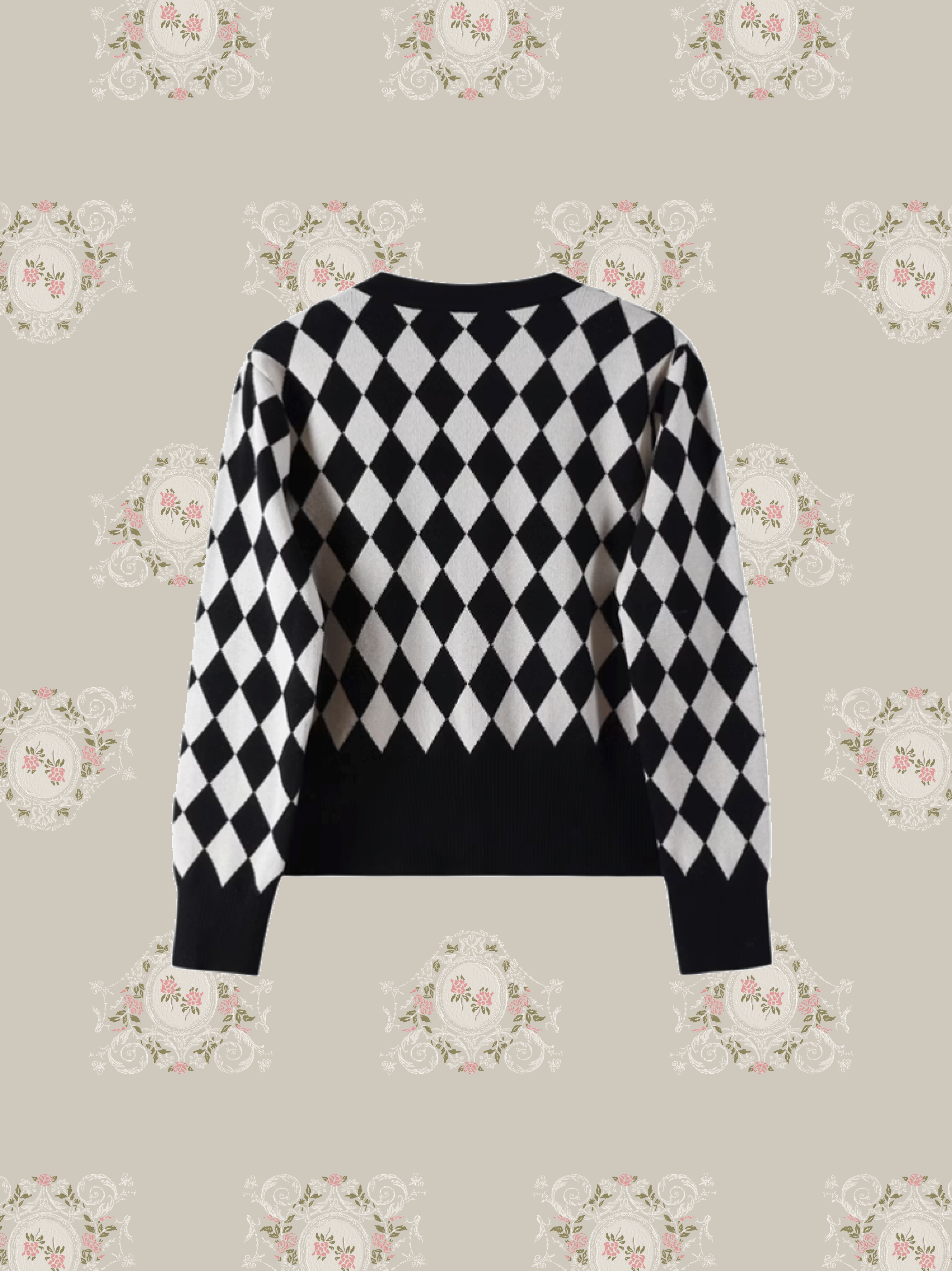 Cute Heart Motif Cardigan/キュートハートモチーフカーディガン