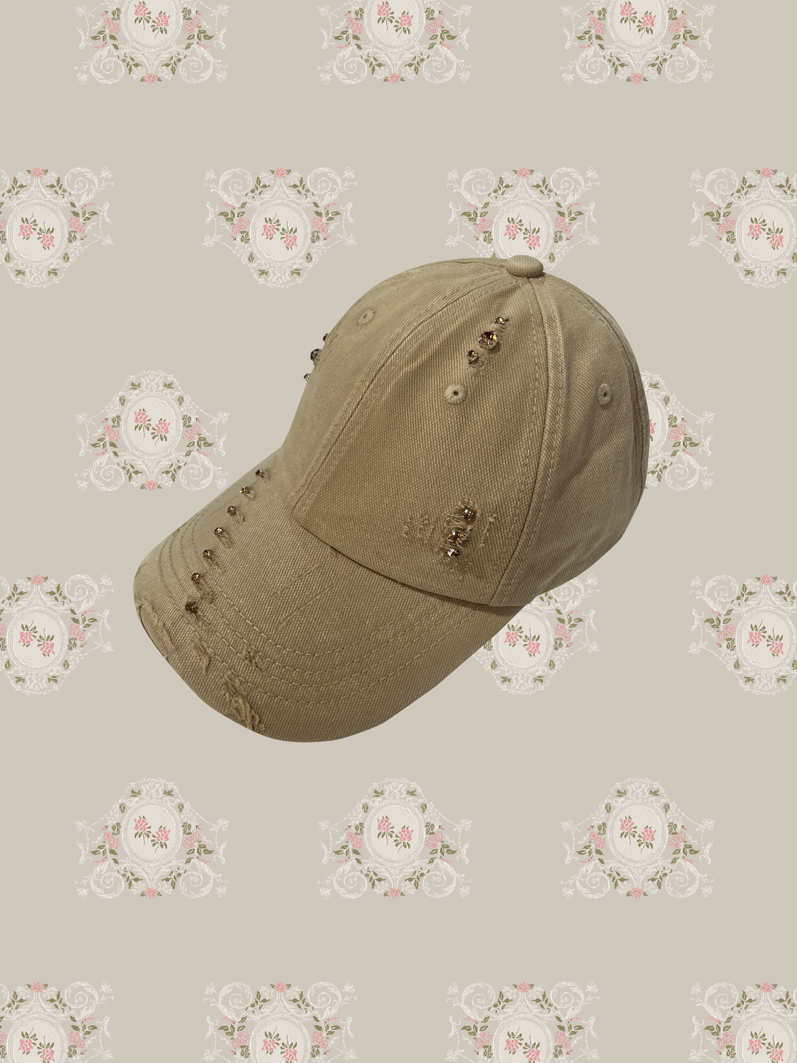 Fringe Crystal Cap