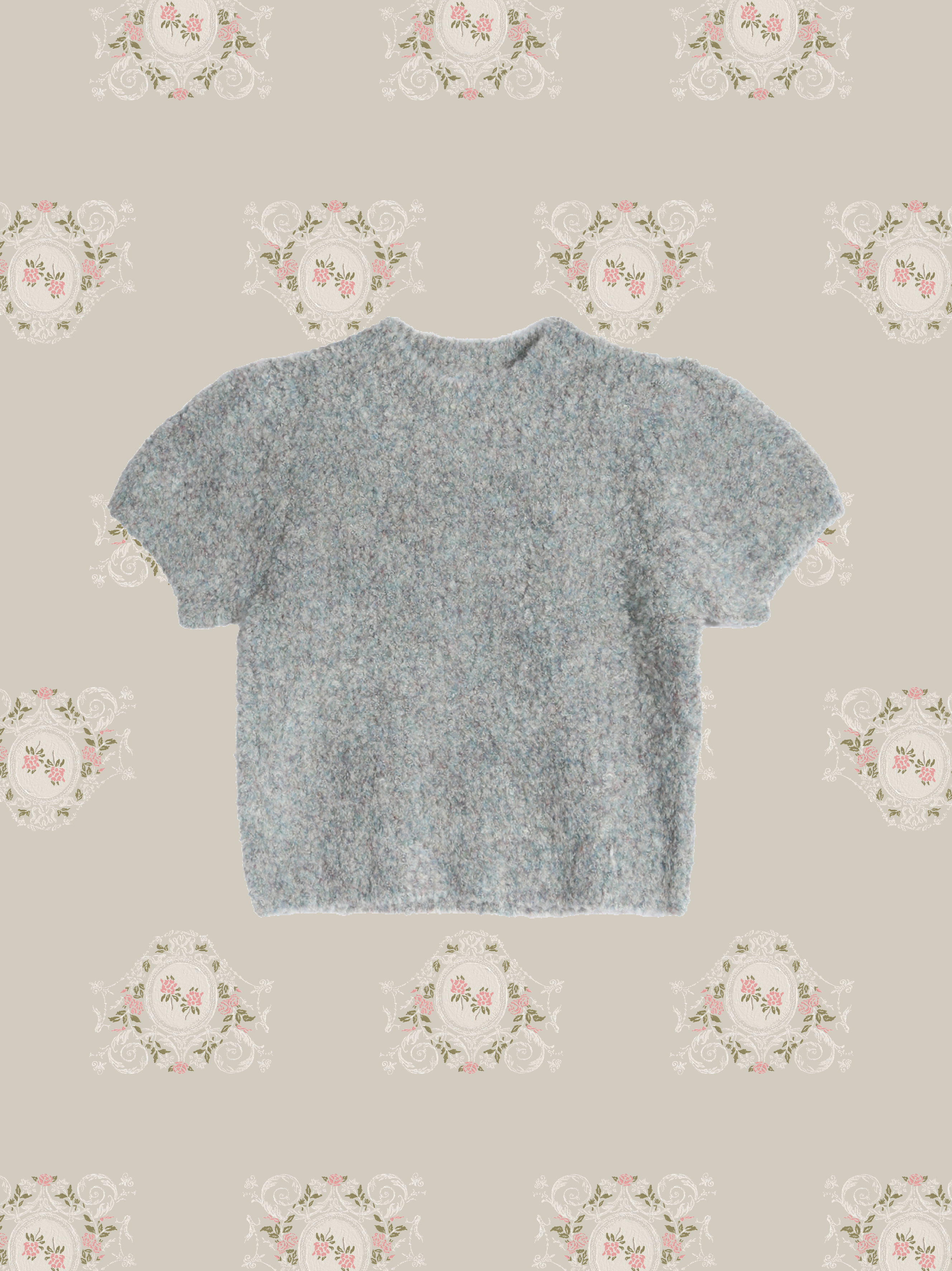 Mixed Knitting Yarn Top/ミックス編み糸トップ