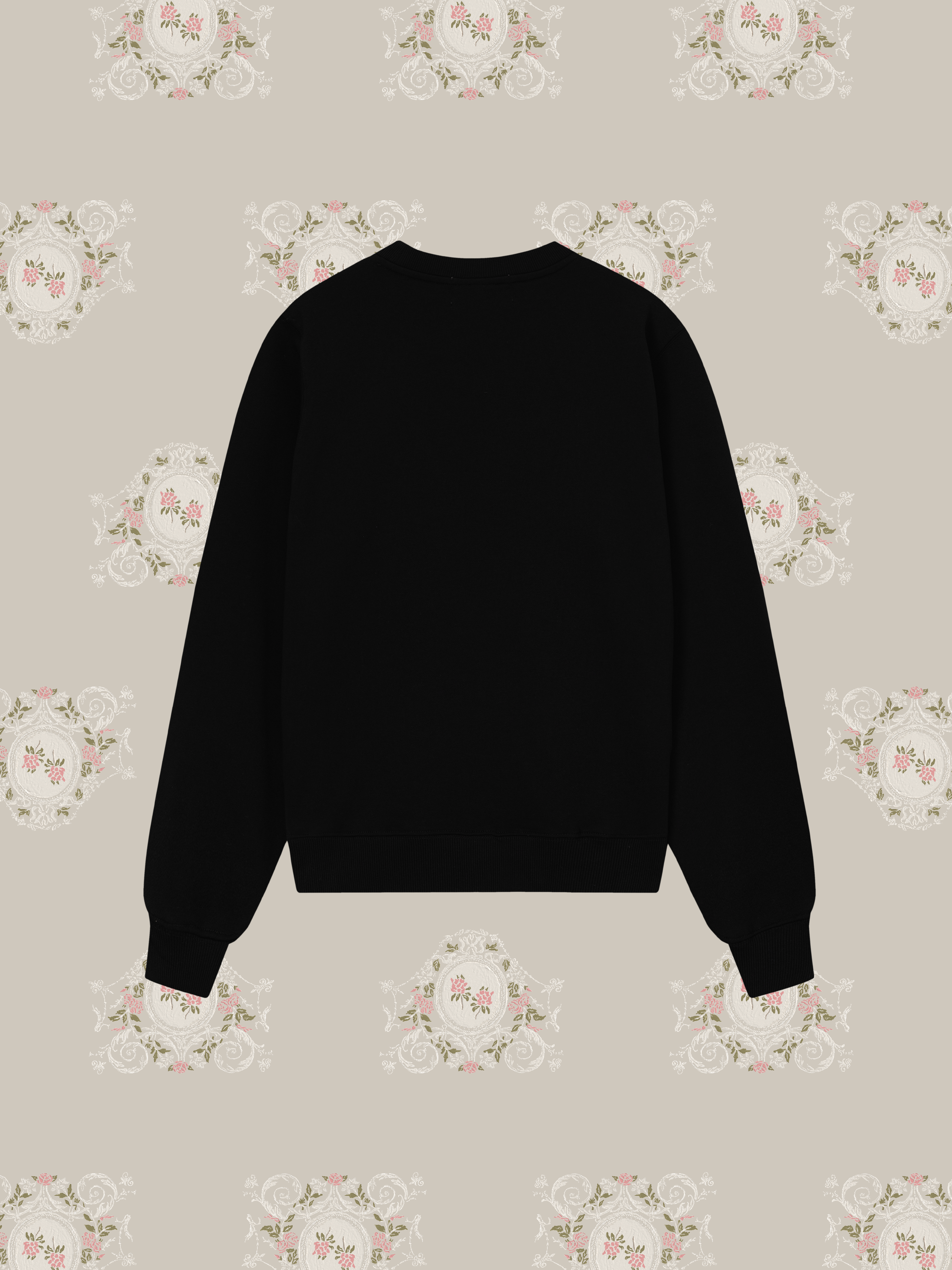 LA POMME petit Bow Heels Illustration Sweat
