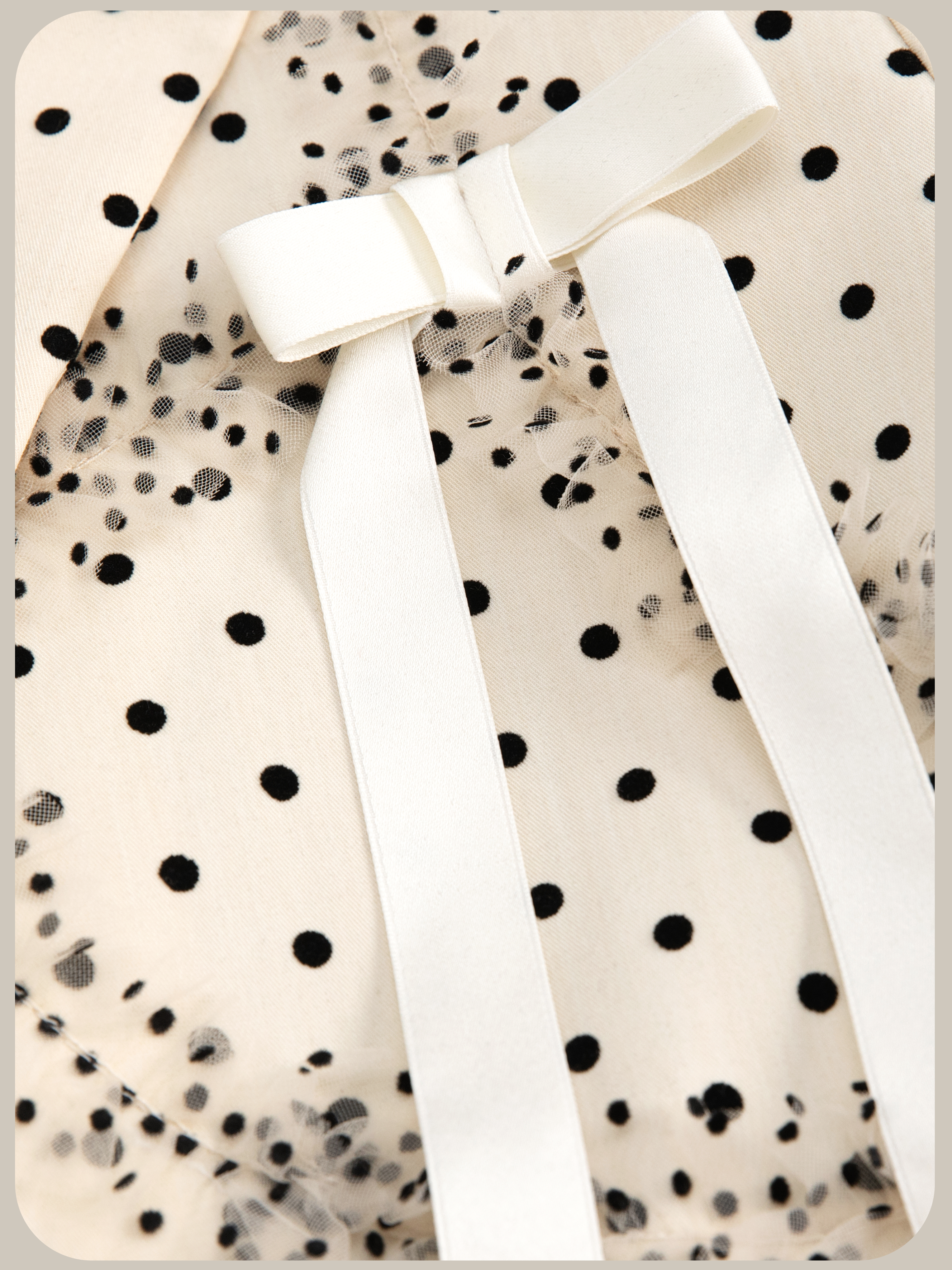 ・予約商品・Dots Lace Ribbon Jacketドットレースリボンジャケット