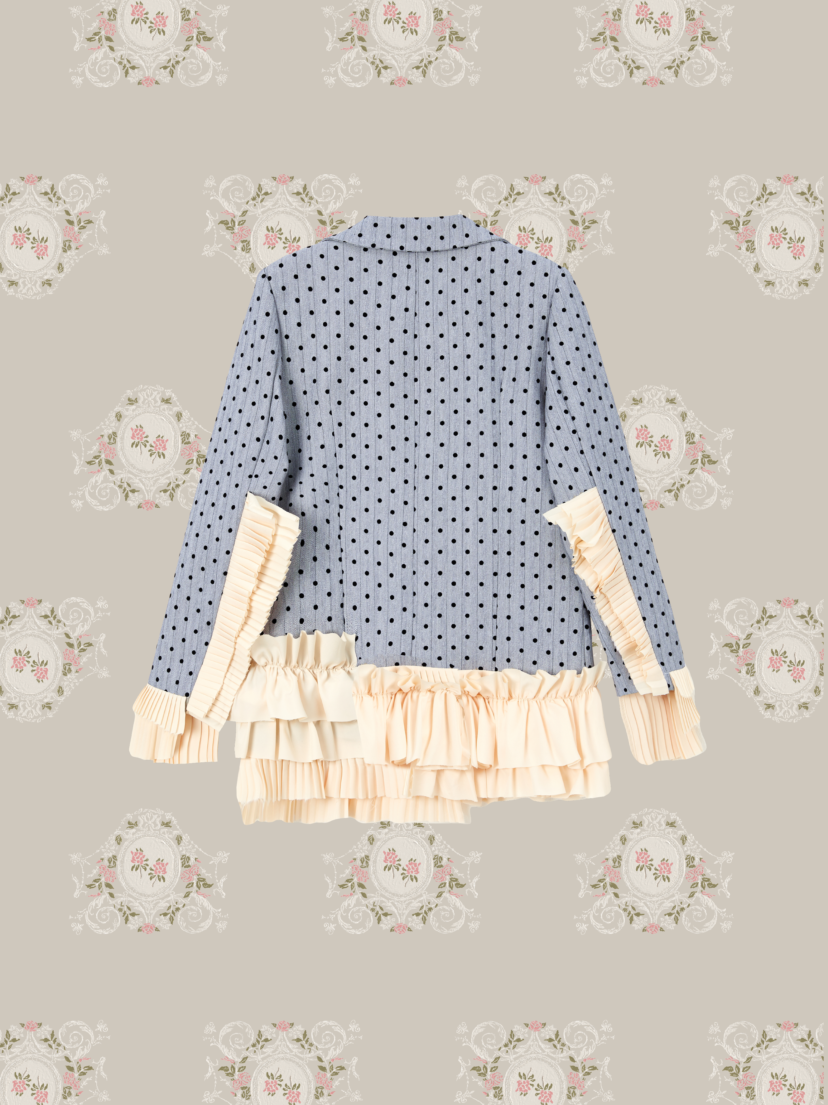 ・予約商品・Dots Princess Frill Jacket