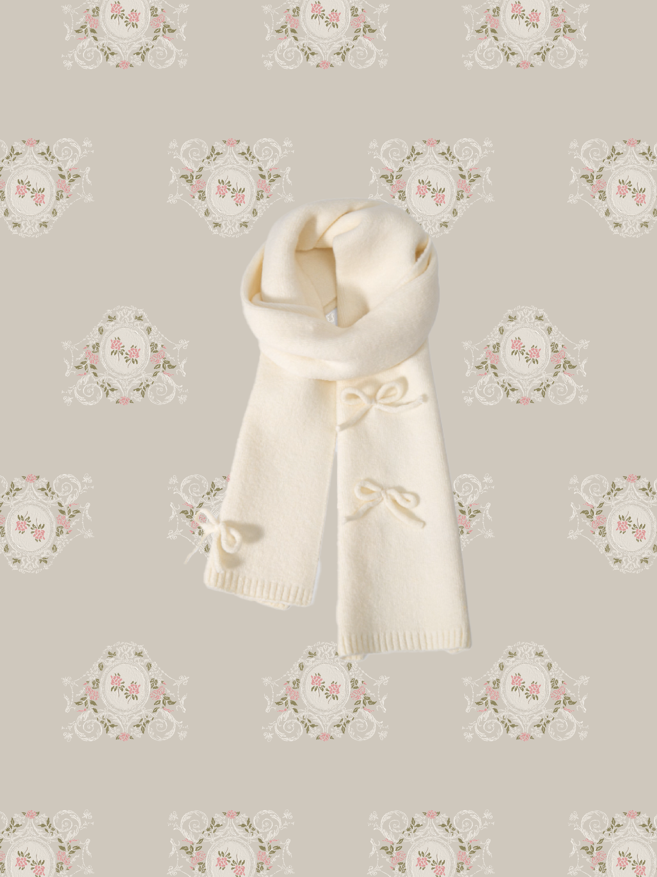 Cute Ribbon Scarf/キュートリボンスカーフ