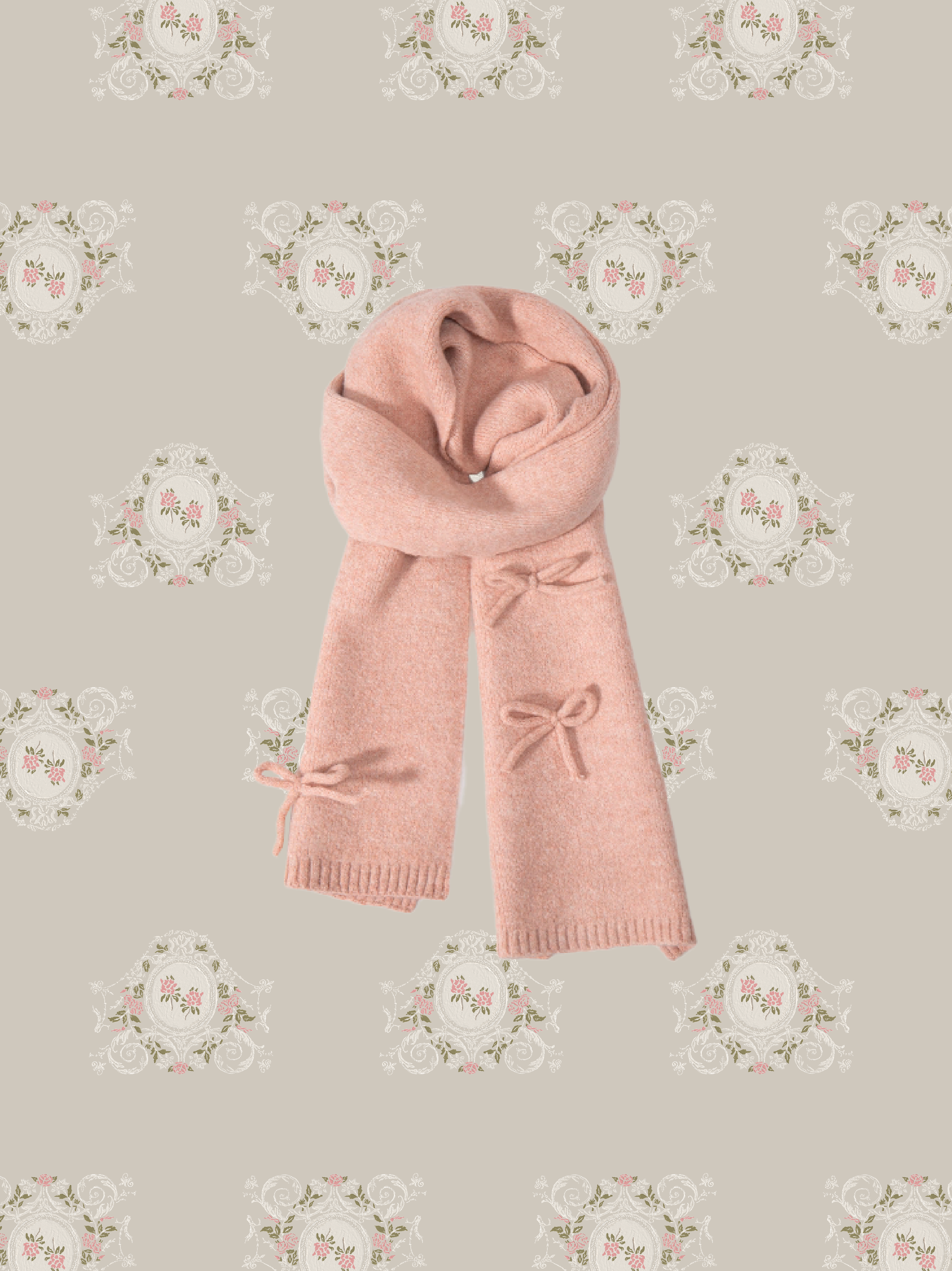 Cute Ribbon Scarf/キュートリボンスカーフ