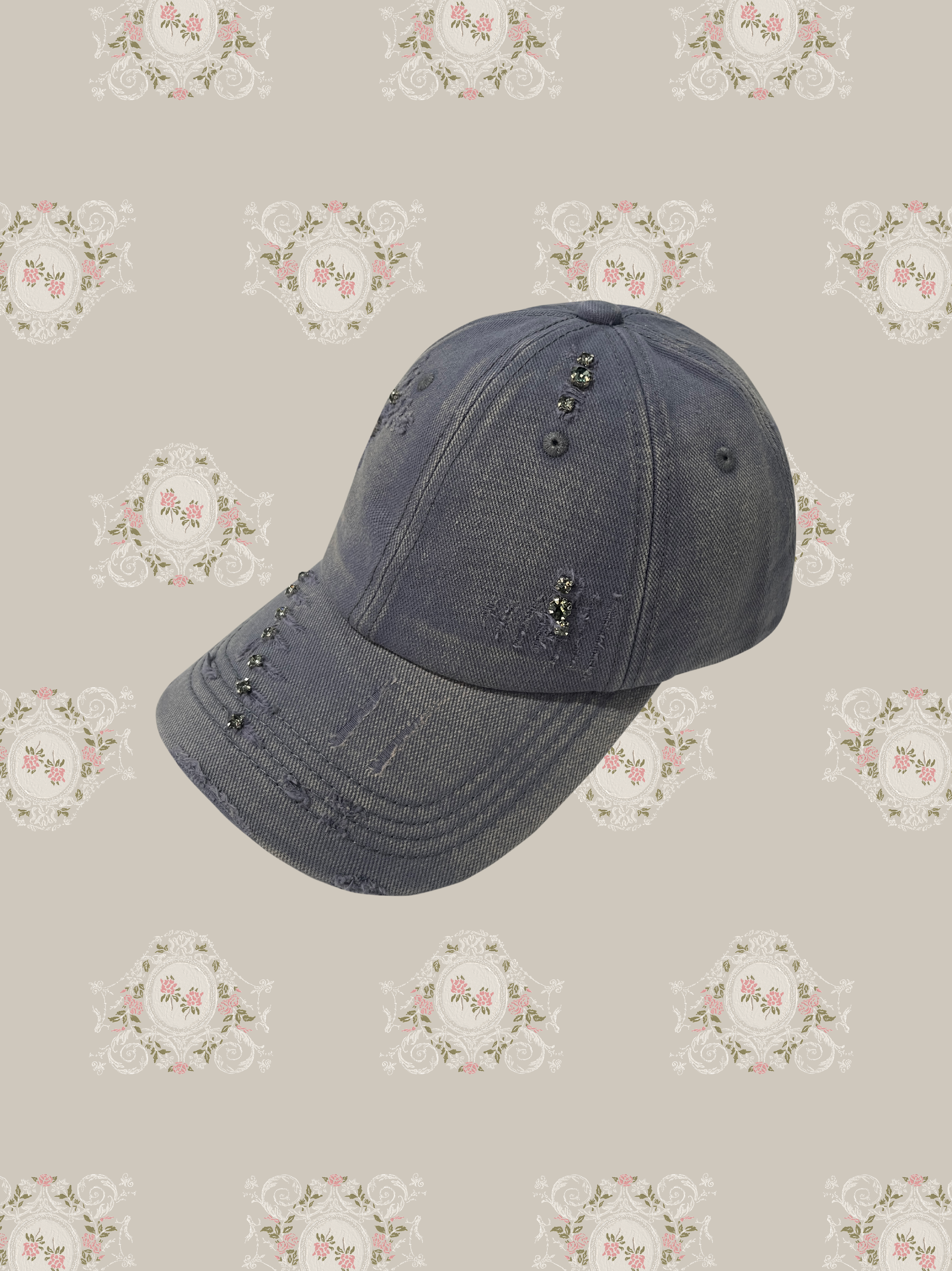 Fringe Crystal Cap