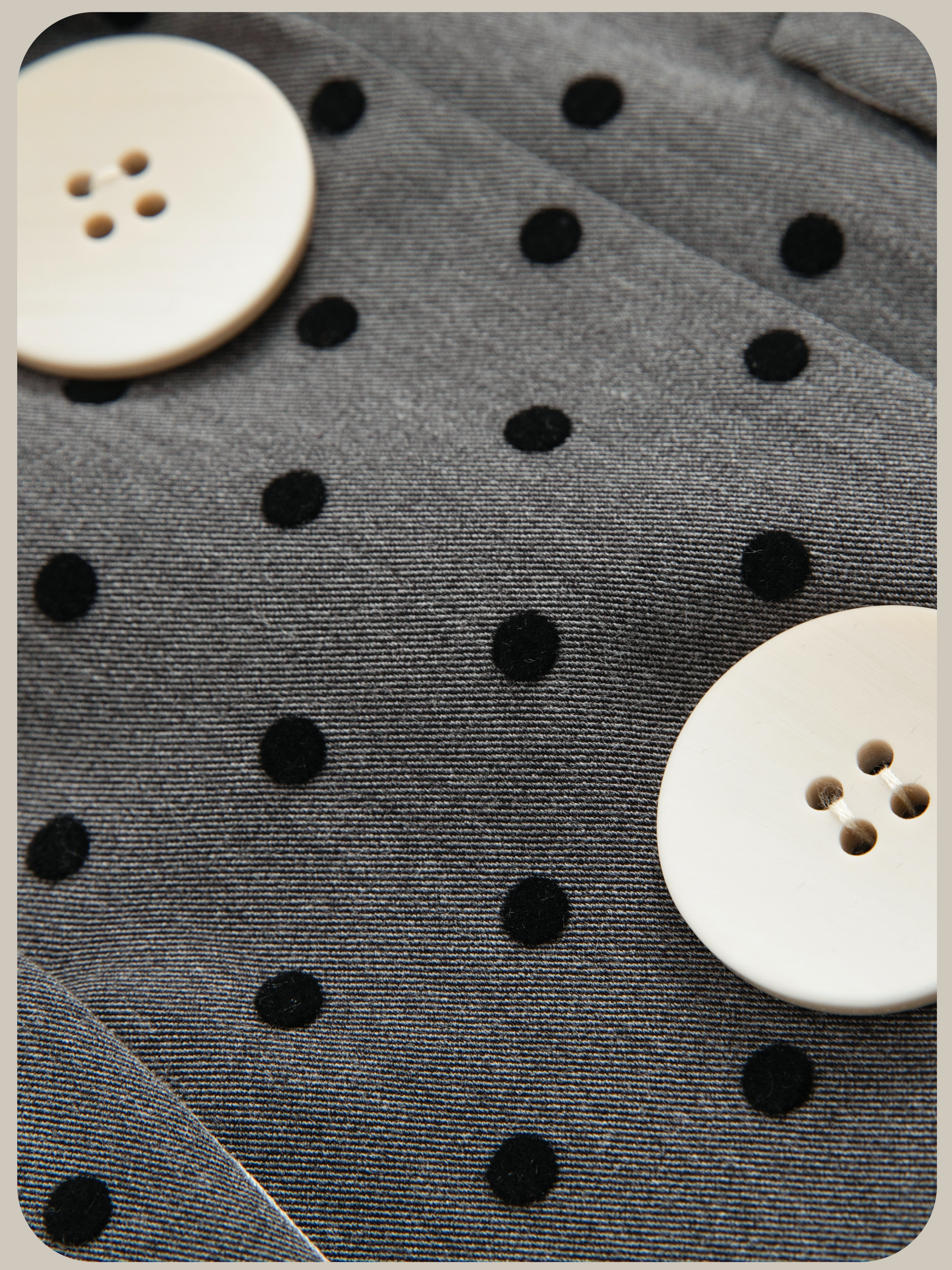 予約商品・Dots Shirring Mesh Deco Short Jacket/ドットシャーリングメッシュショートジャケット