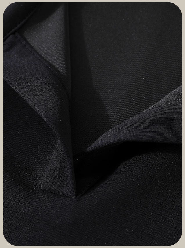 Retro Polo Dress With Belt Bag