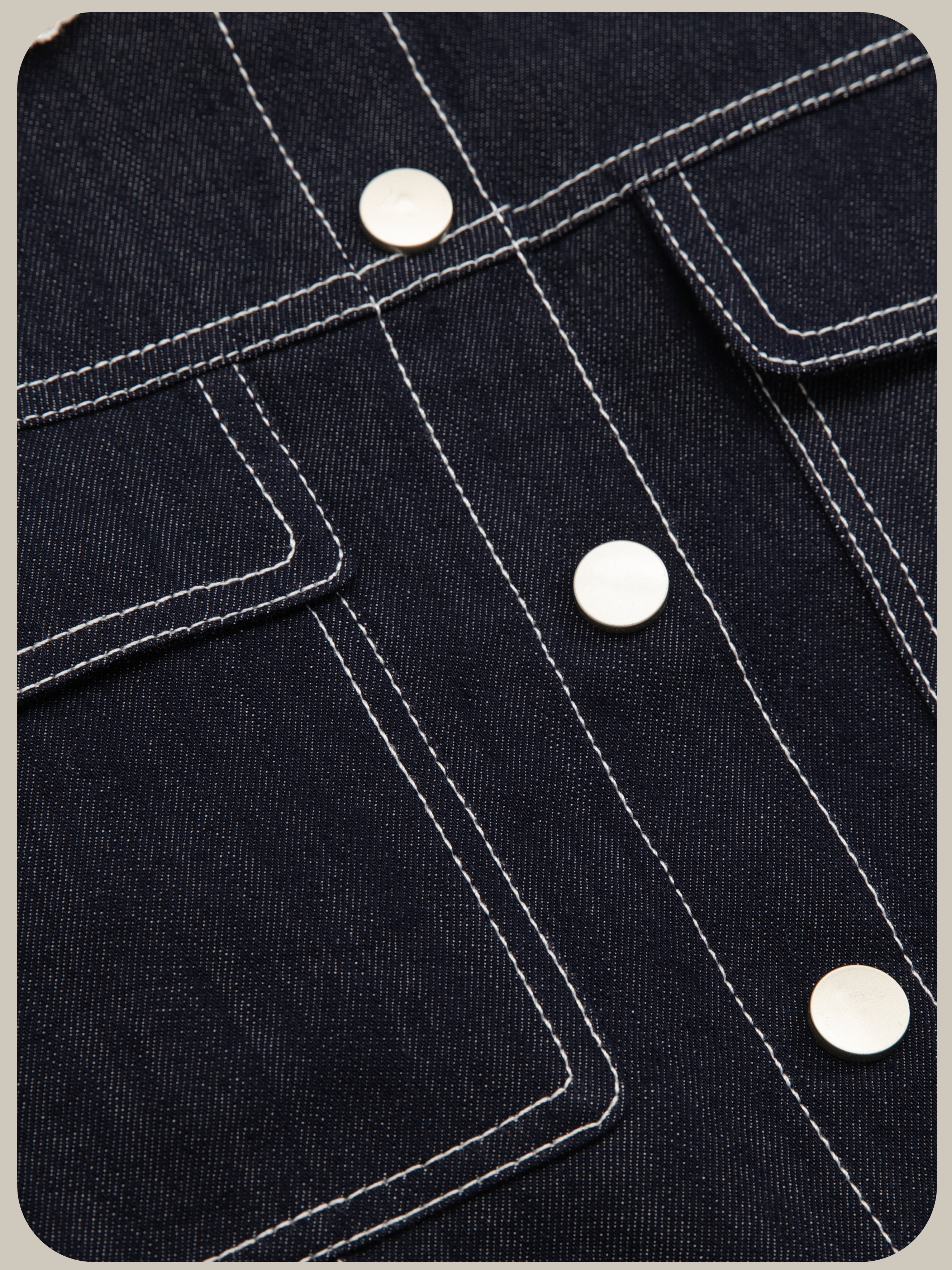 ・予約商品・Sweet Lace Collar Flare Denim Skirt Set Up/スウィートレースカラーフレアデニムスカートセットアップ