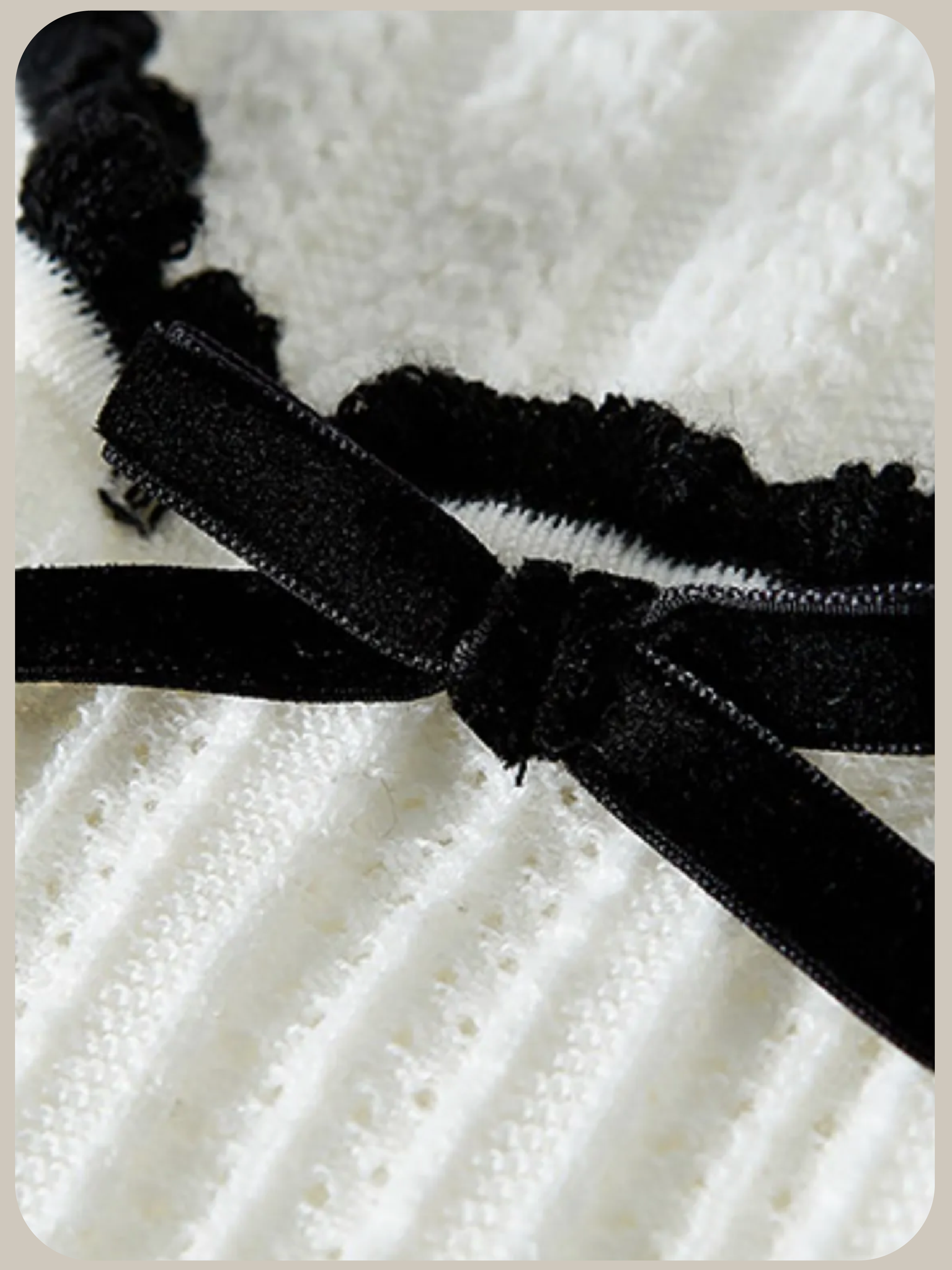 Ballet Piping Summer Knit /バレエパイピングサマーニット