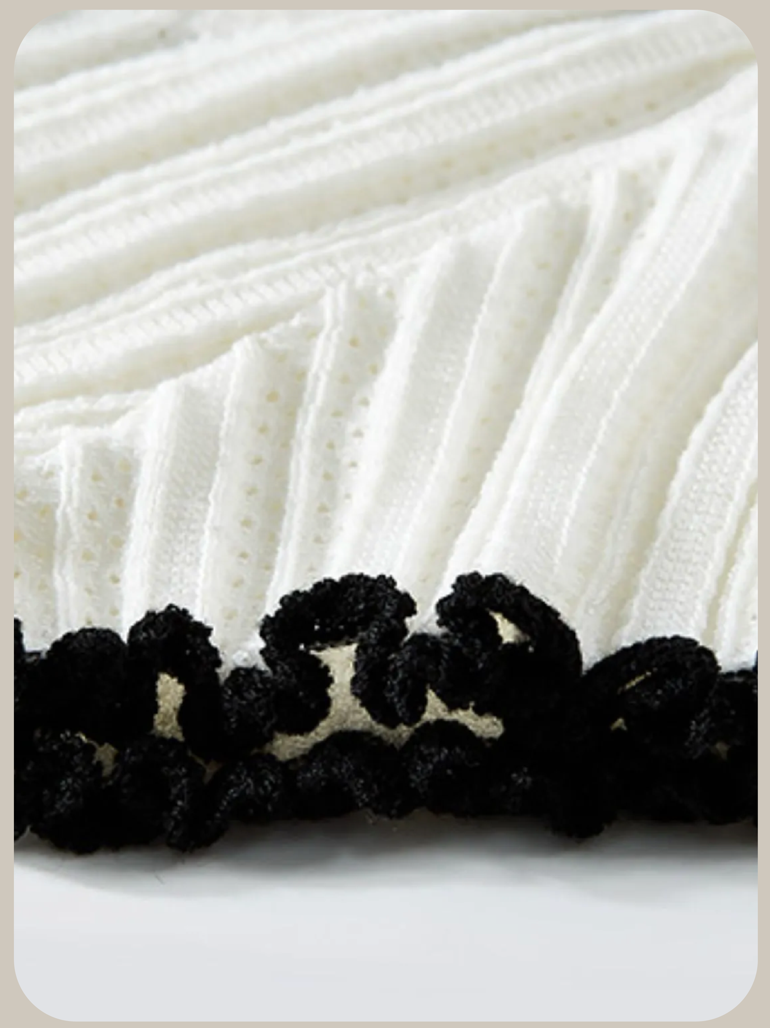 Ballet Piping Summer Knit /バレエパイピングサマーニット