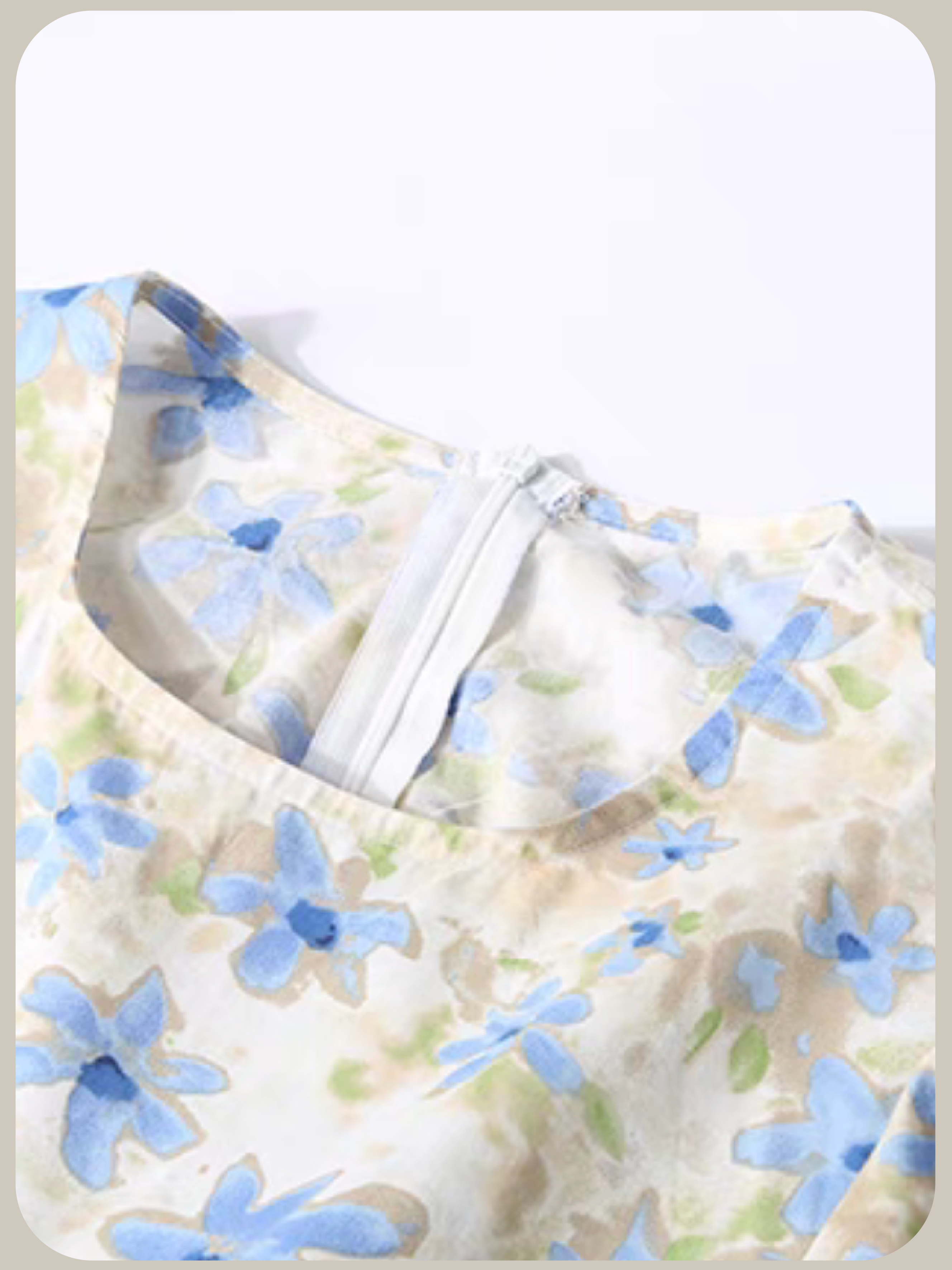 Waisted Garden Dress/ウエストガーデンドレス