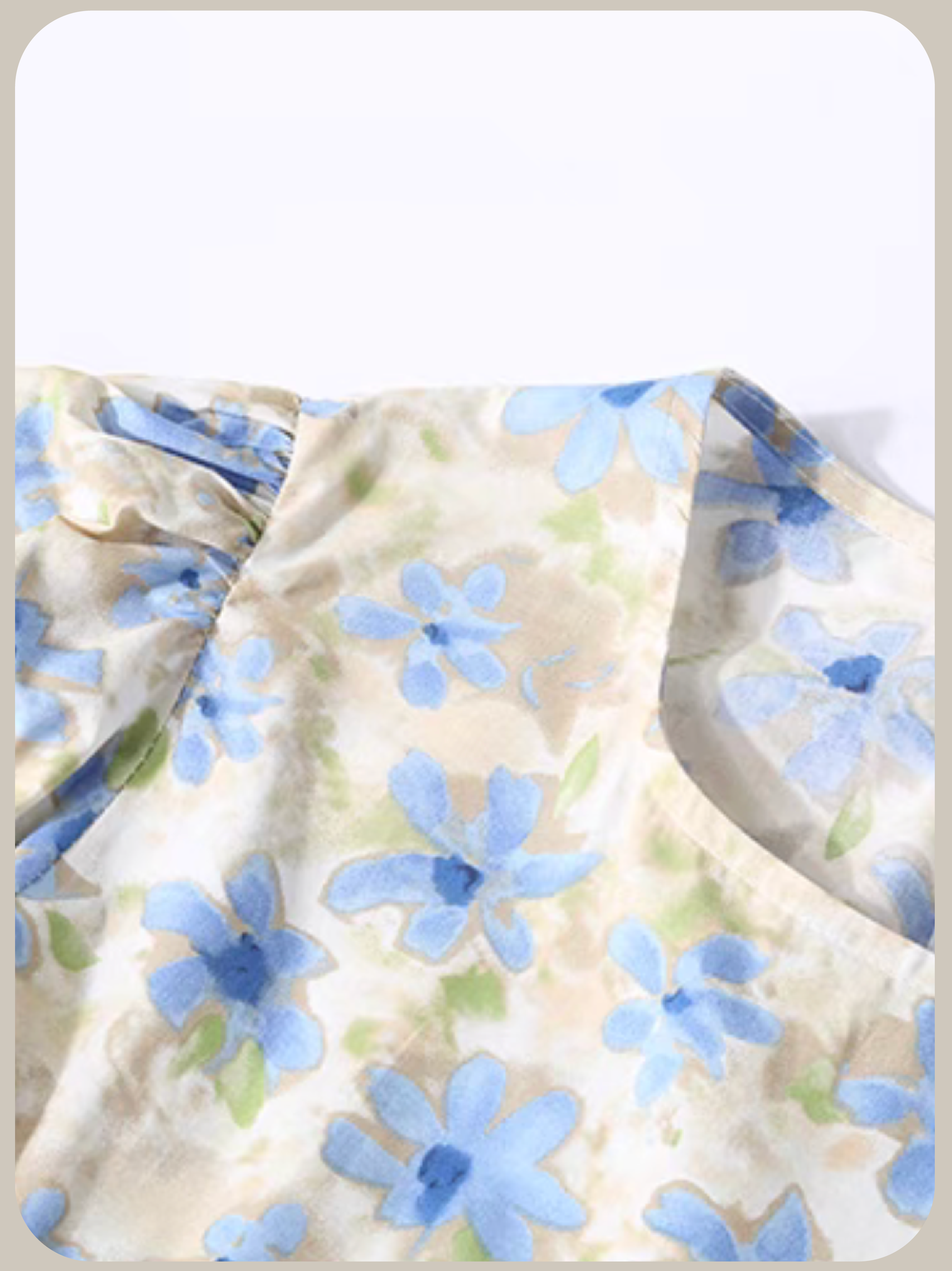 Waisted Garden Dress/ウエストガーデンドレス