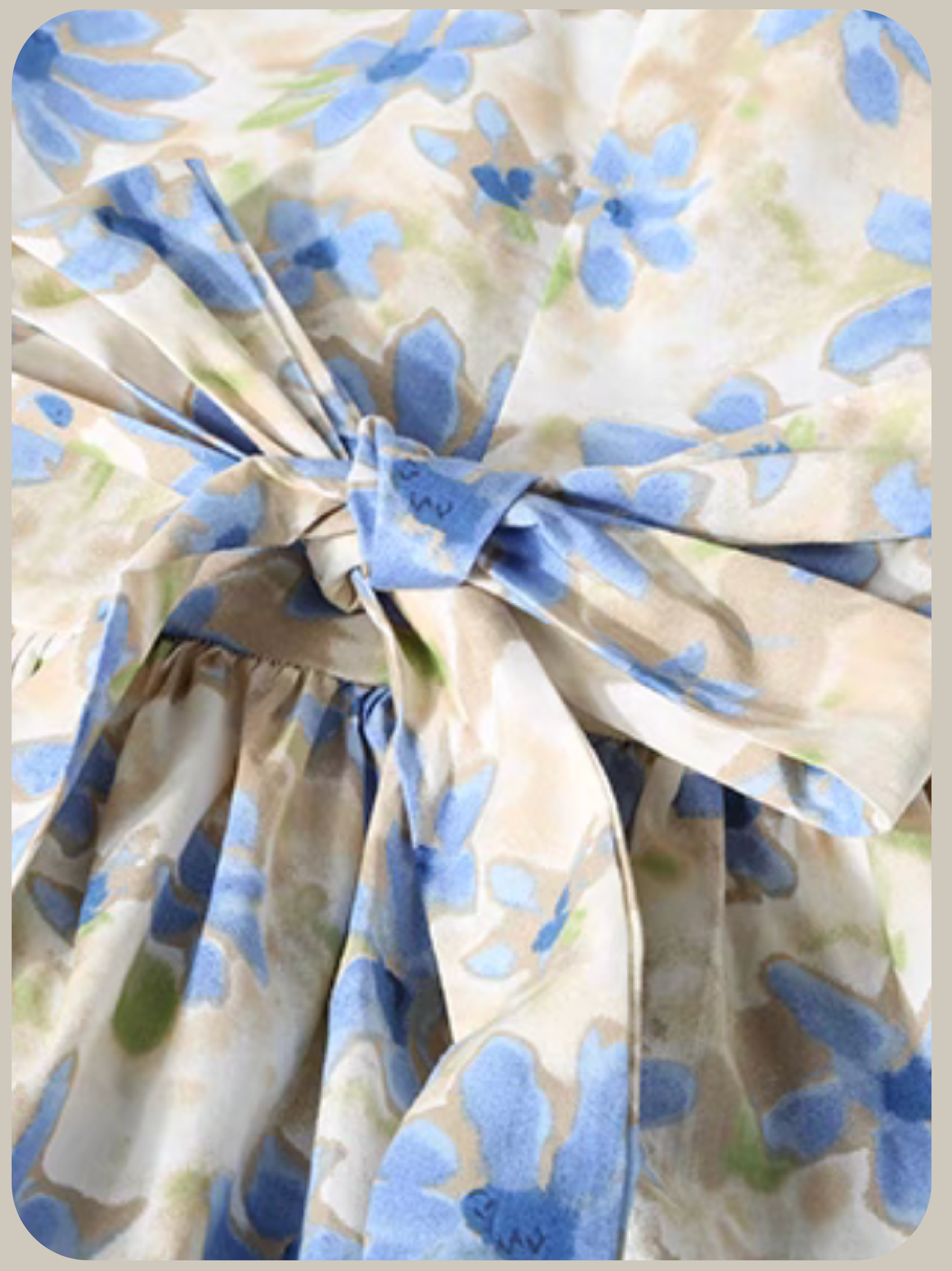 Waisted Garden Dress/ウエストガーデンドレス