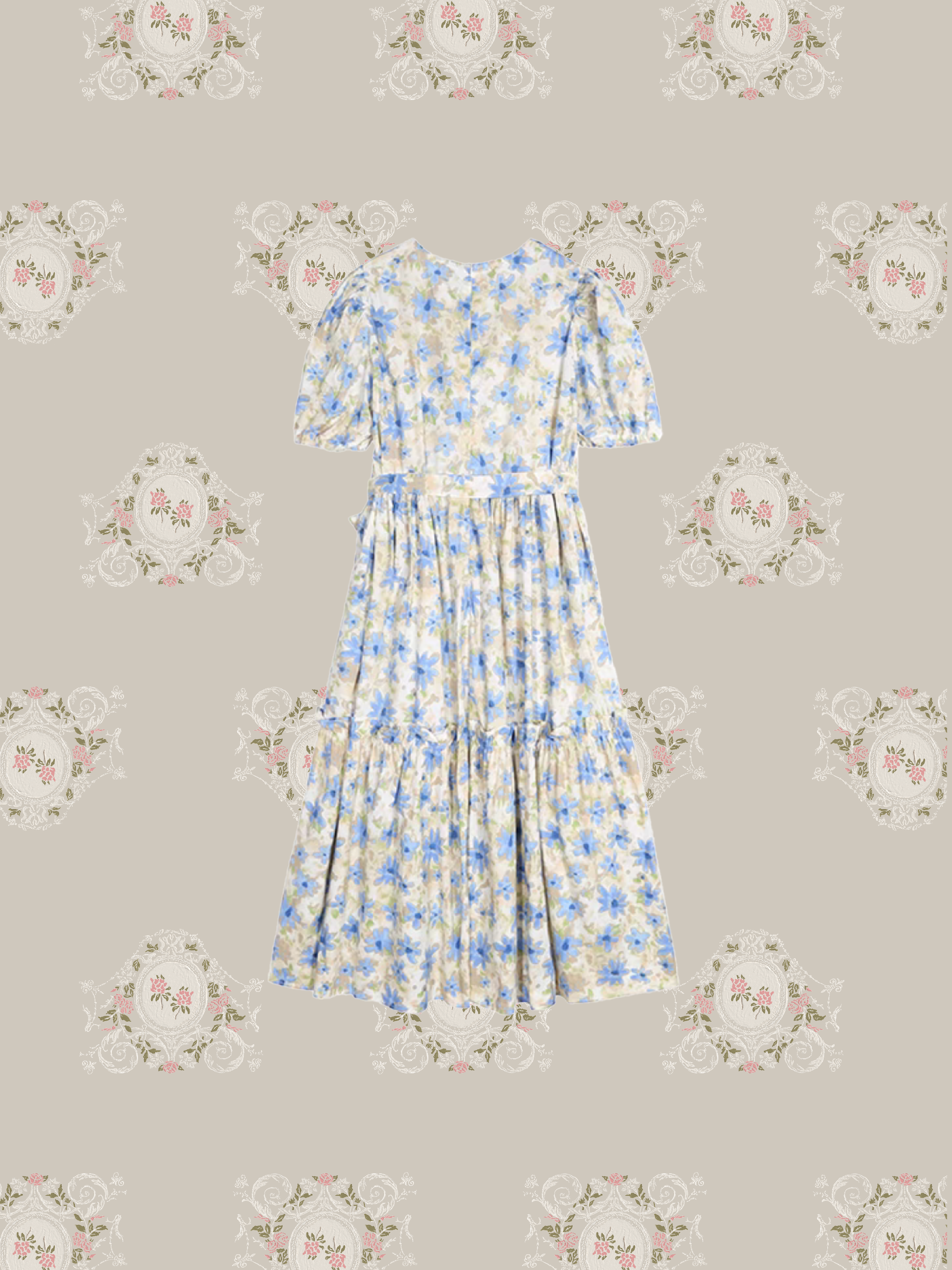 Waisted Garden Dress/ウエストガーデンドレス